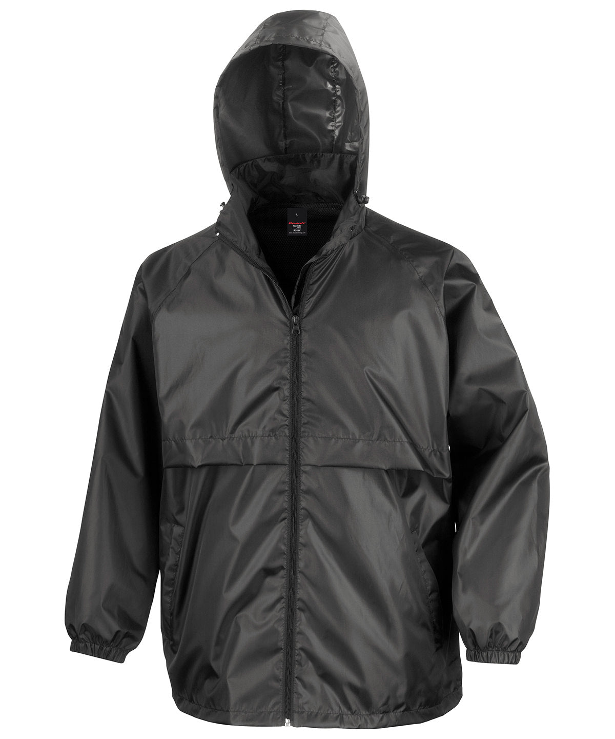Black - Core lightweight jacket - GarmentEmbroidery