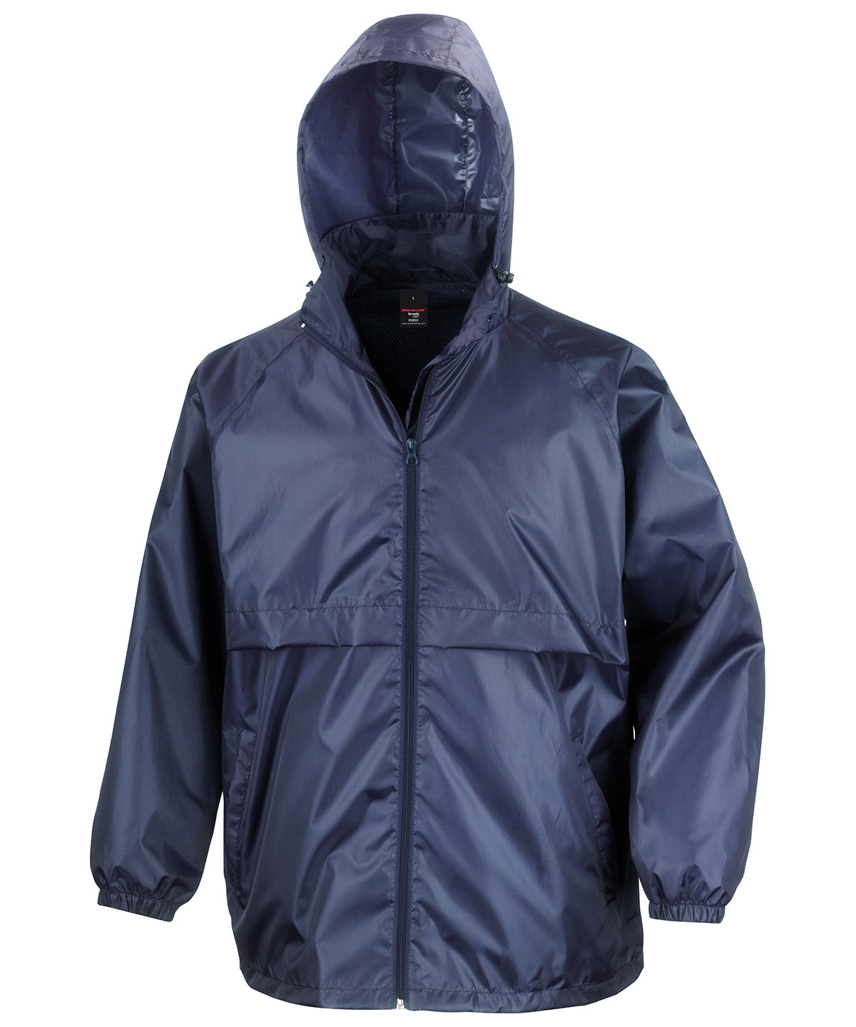 Navy - Core lightweight jacket - GarmentEmbroidery