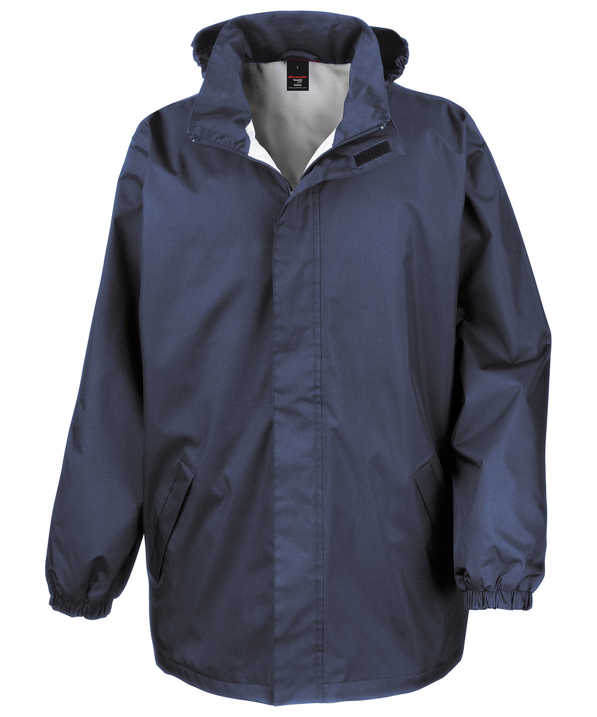 Navy - Core midweight jacket - GarmentEmbroidery