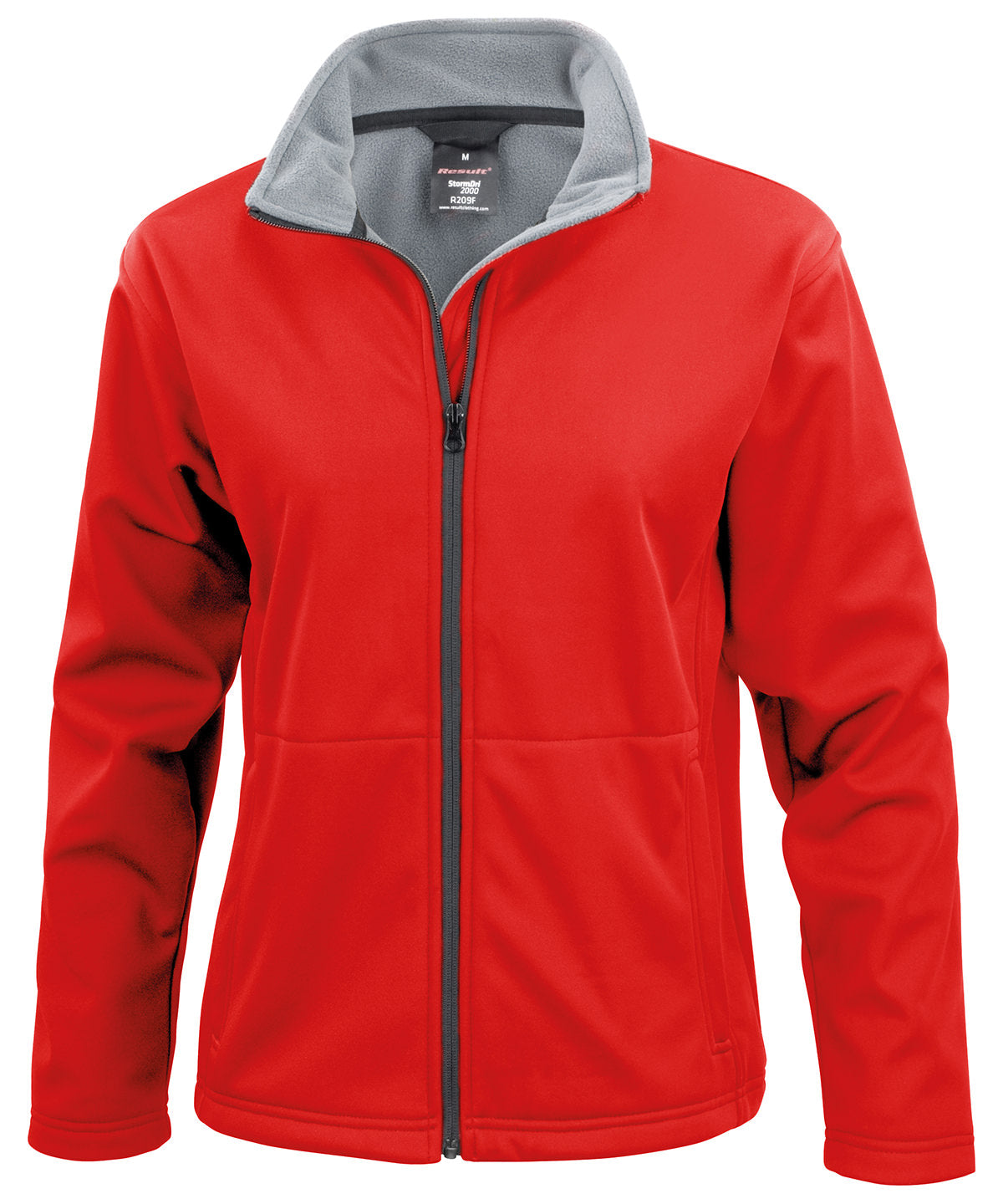 Red - Women's Core softshell jacket - GarmentEmbroidery