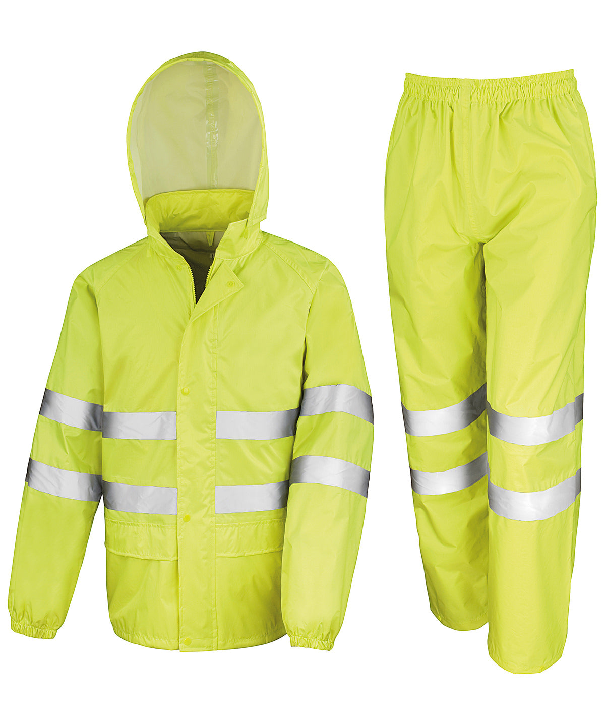 Yellow - High-viz waterproof suit - GarmentEmbroidery