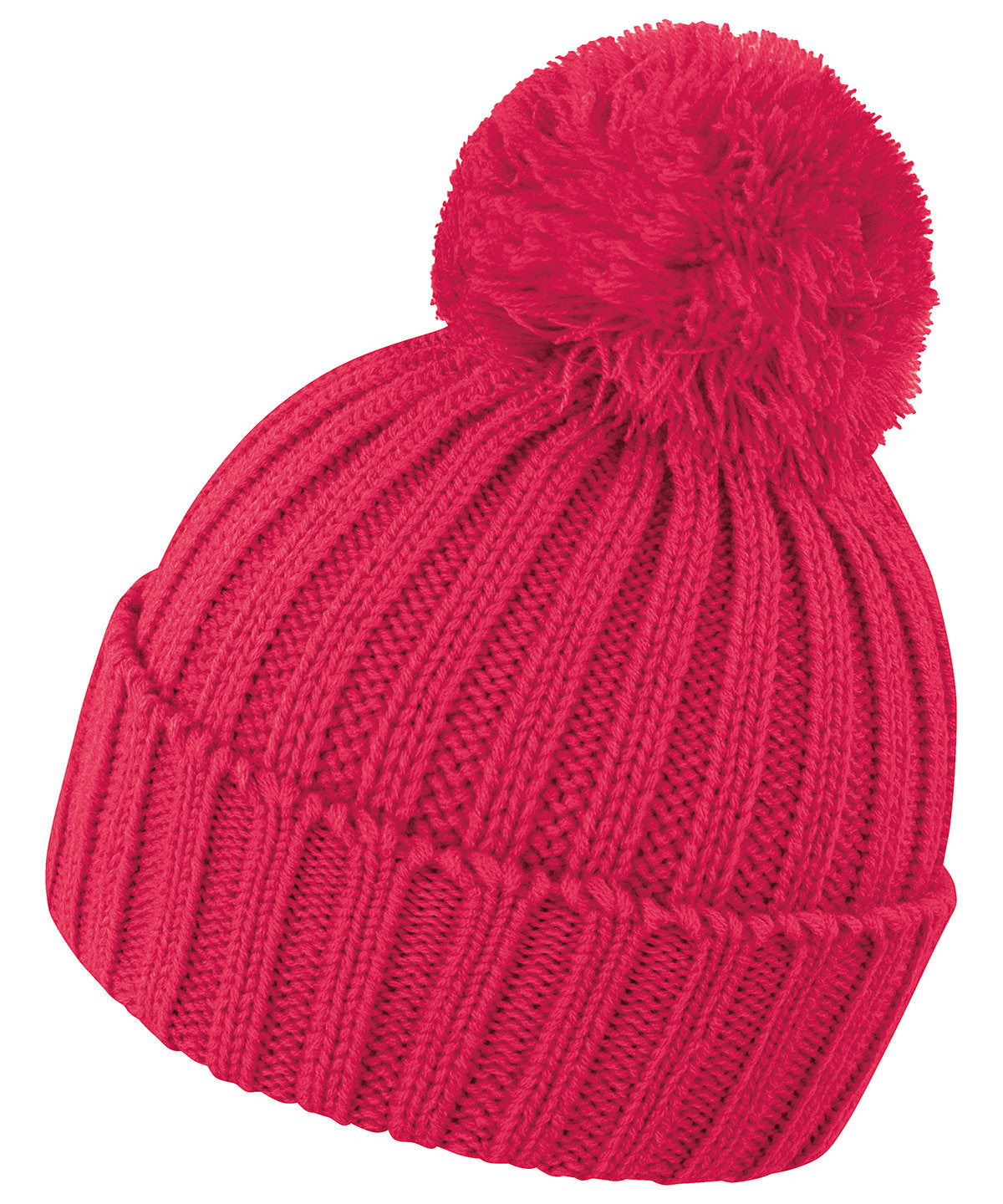 Raspberry - HDI quest knitted hat - GarmentEmbroidery