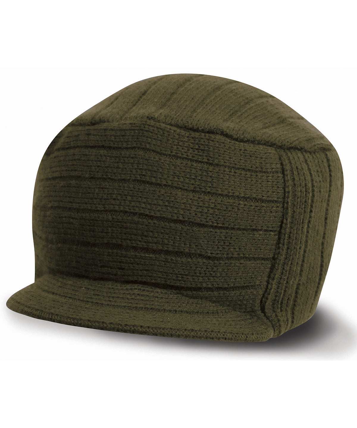 Olive - Esco urban knitted hat - GarmentEmbroidery