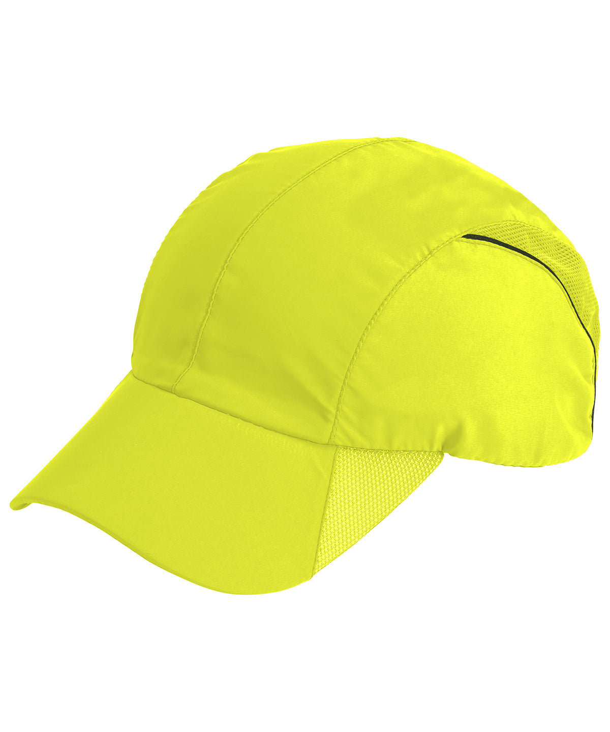 Flo Yellow - Impact sports cap - GarmentEmbroidery