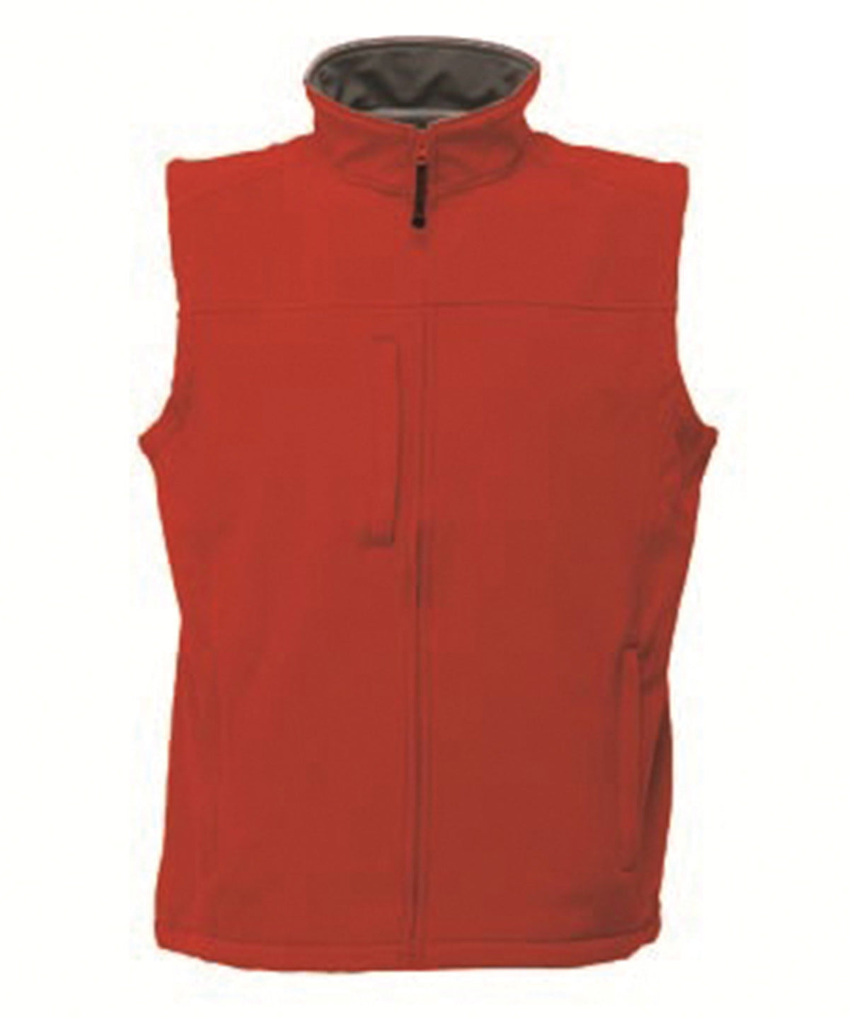 Classic Red/Seal Grey - Flux softshell bodywarmer - GarmentEmbroidery