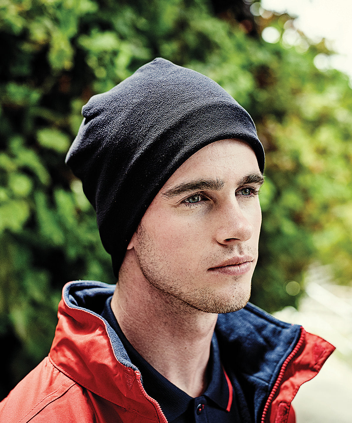 Black - Thinsulate™ fleece hat - GarmentEmbroidery