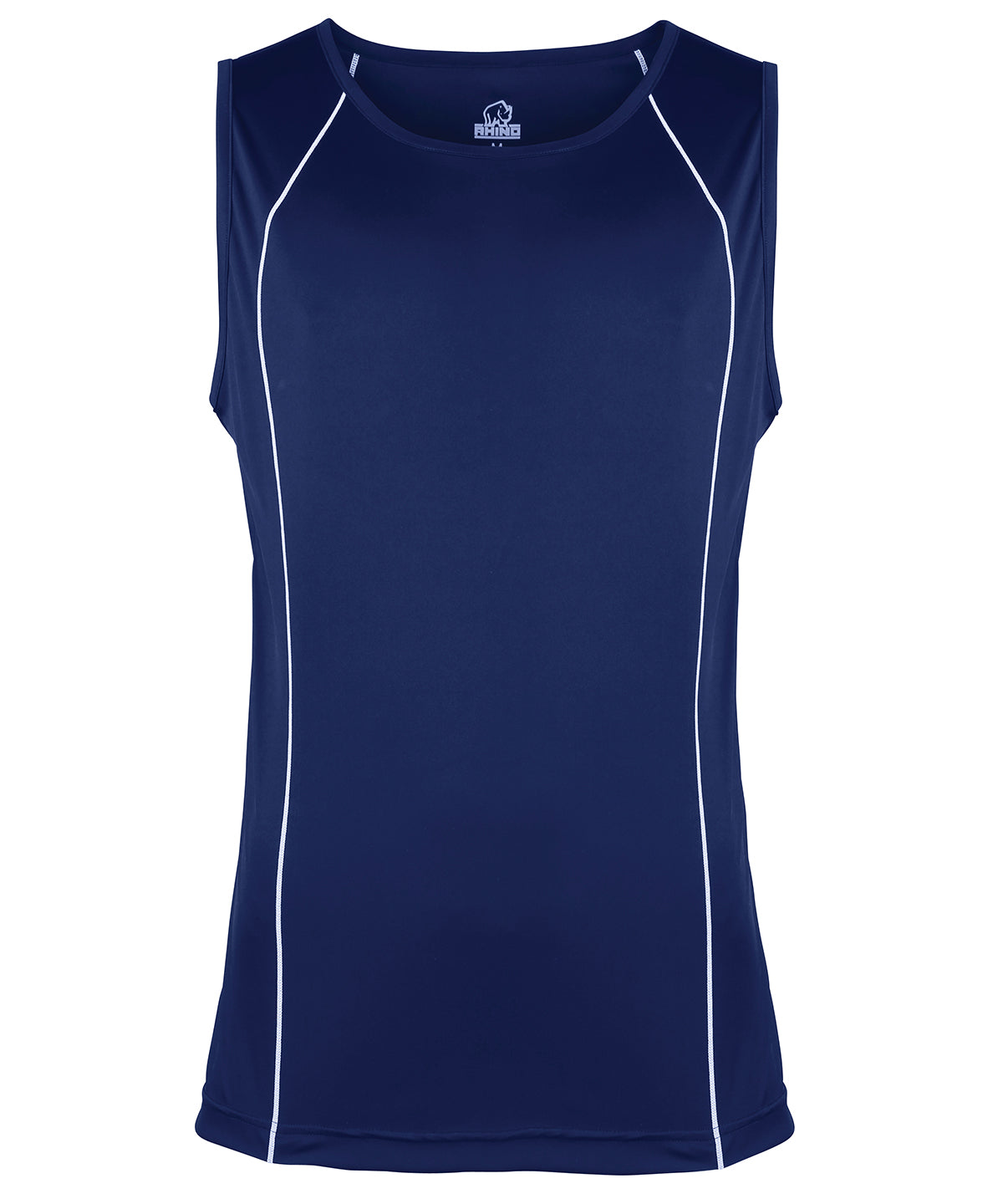 Navy/White - Rhino Rio vest - GarmentEmbroidery