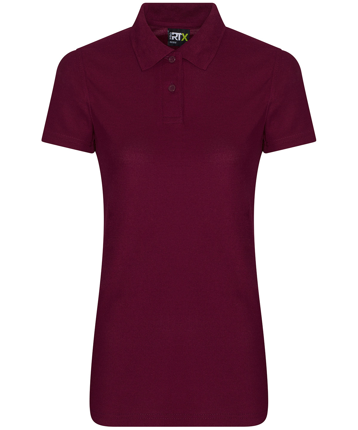Burgundy - Women's pro polyester polo - GarmentEmbroidery