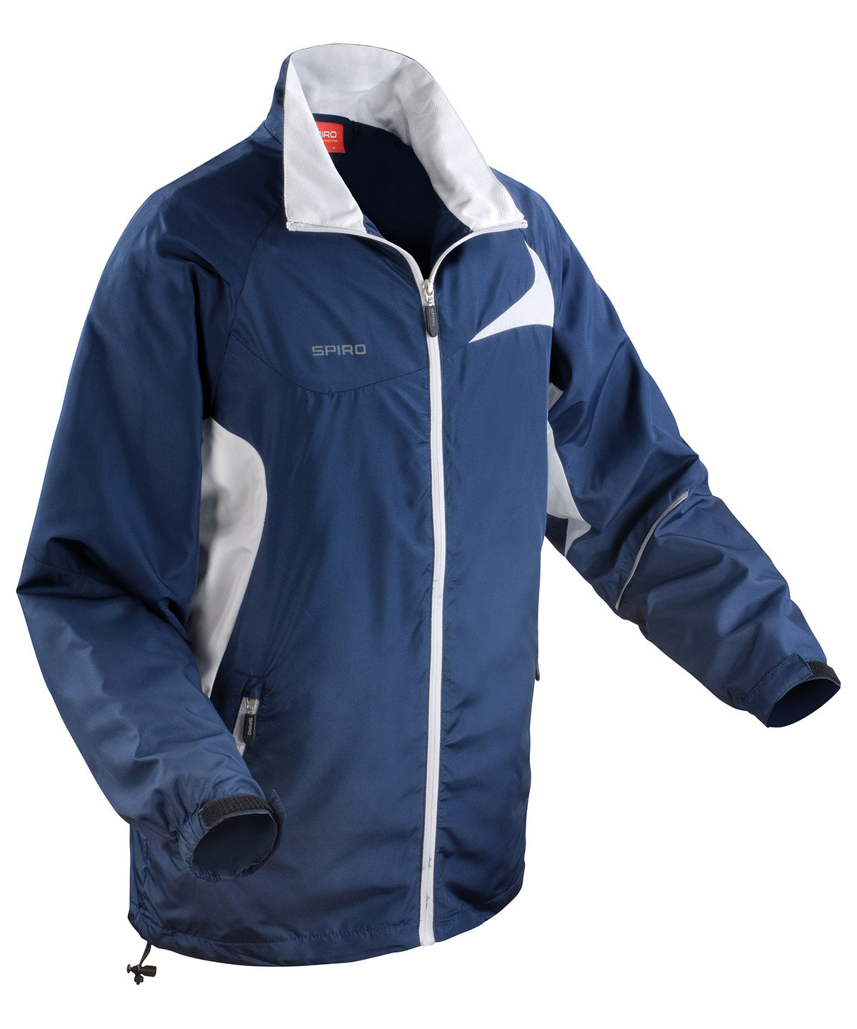 Navy/White - Spiro micro-lite team jacket - GarmentEmbroidery