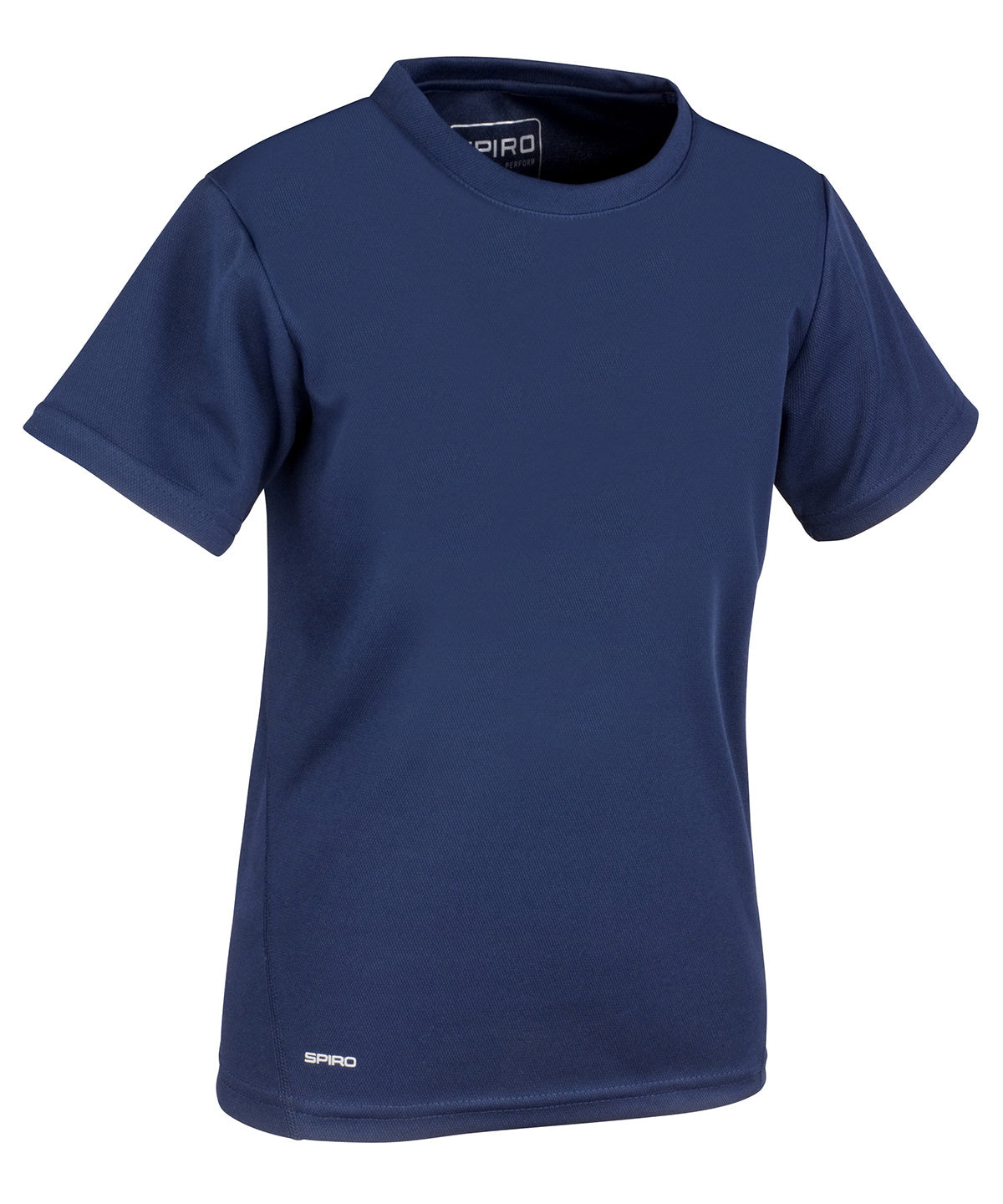 Navy - Spiro quick-dry short sleeve junior t-shirt - GarmentEmbroidery