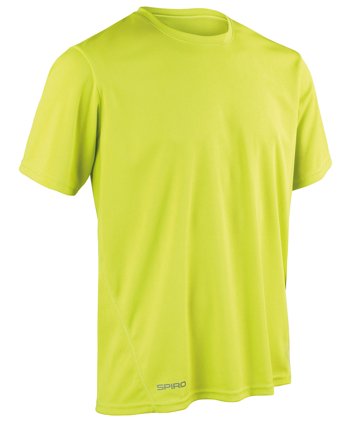 Lime Green - Spiro quick-dry short sleeve t-shirt - GarmentEmbroidery
