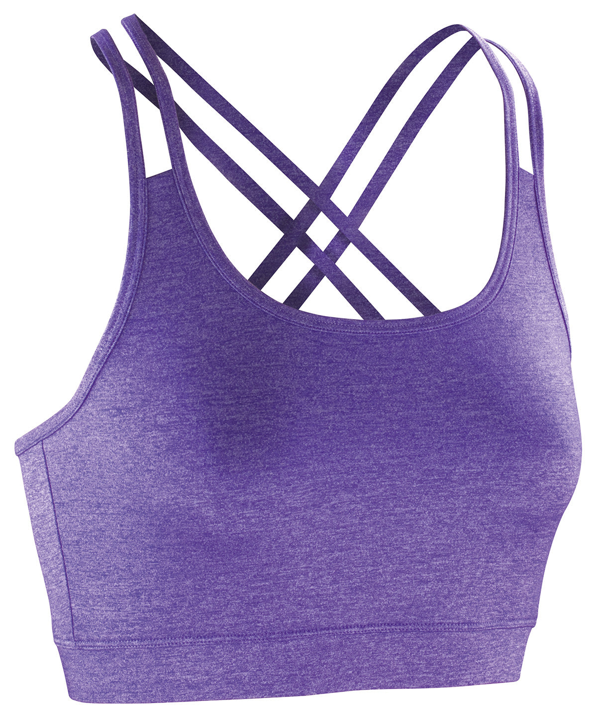 Lavender - Women's fitness crop top - GarmentEmbroidery