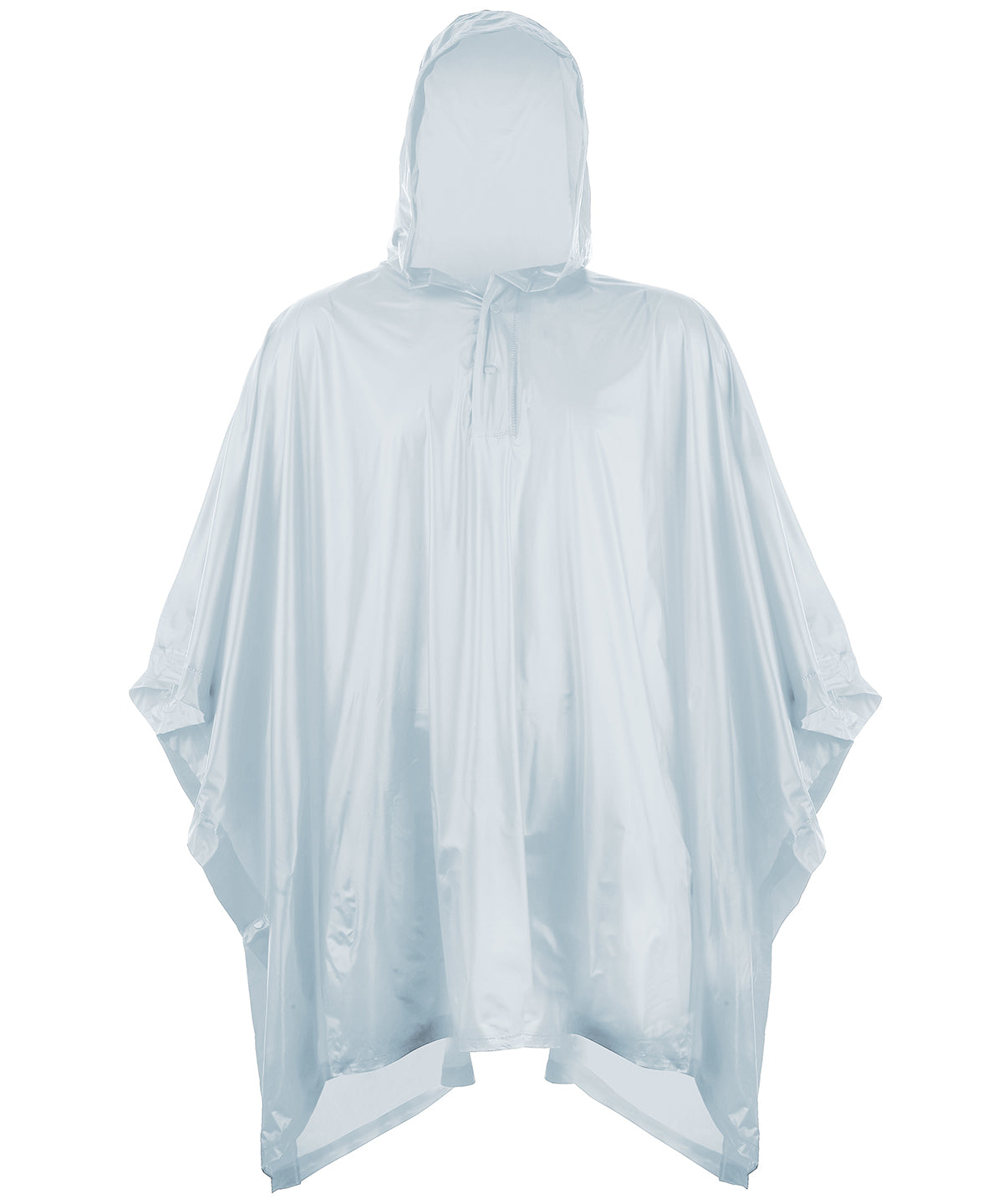 Silver - Kids plastic poncho - GarmentEmbroidery