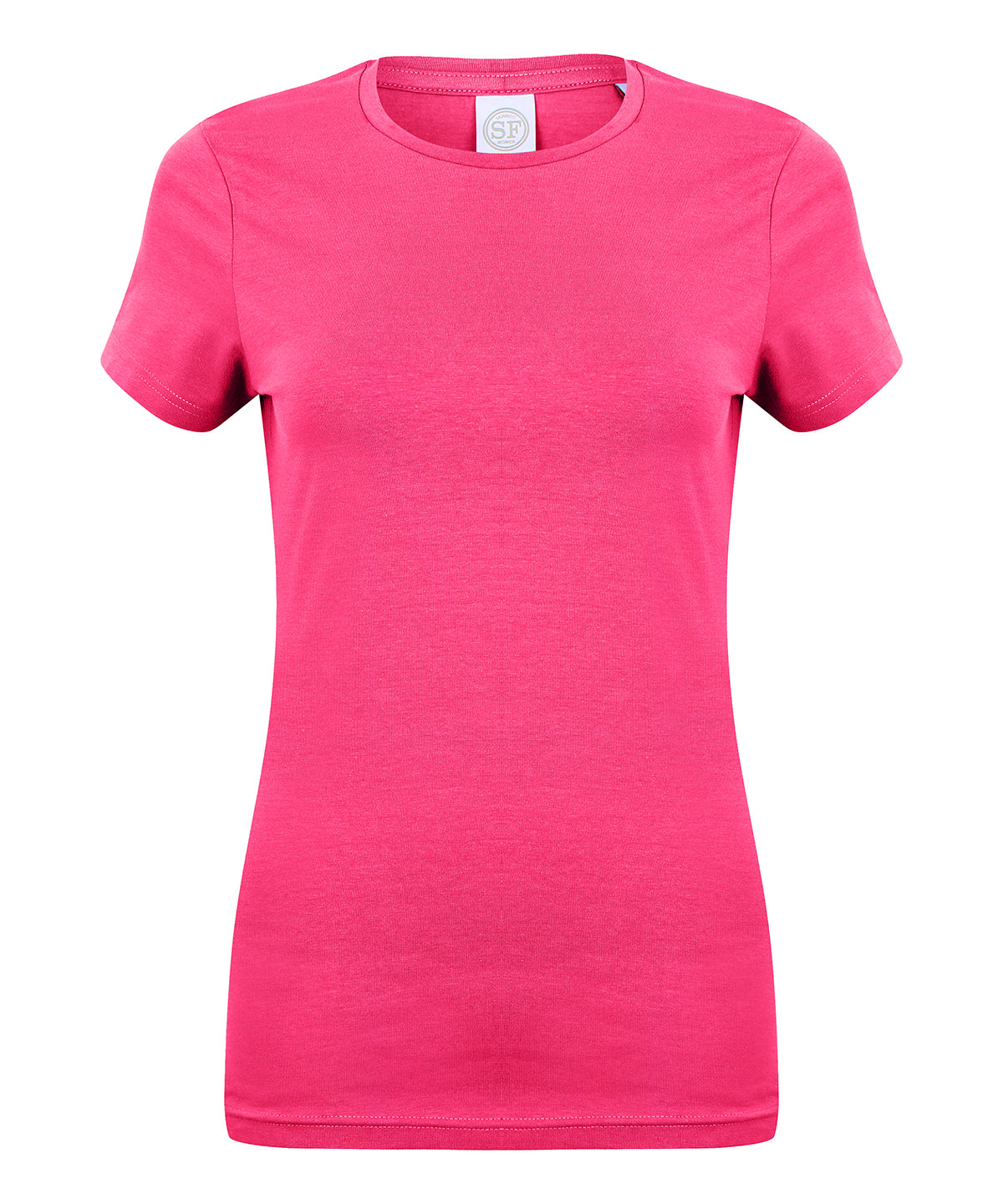Fuchsia - Feel good women's stretch t-shirt - GarmentEmbroidery