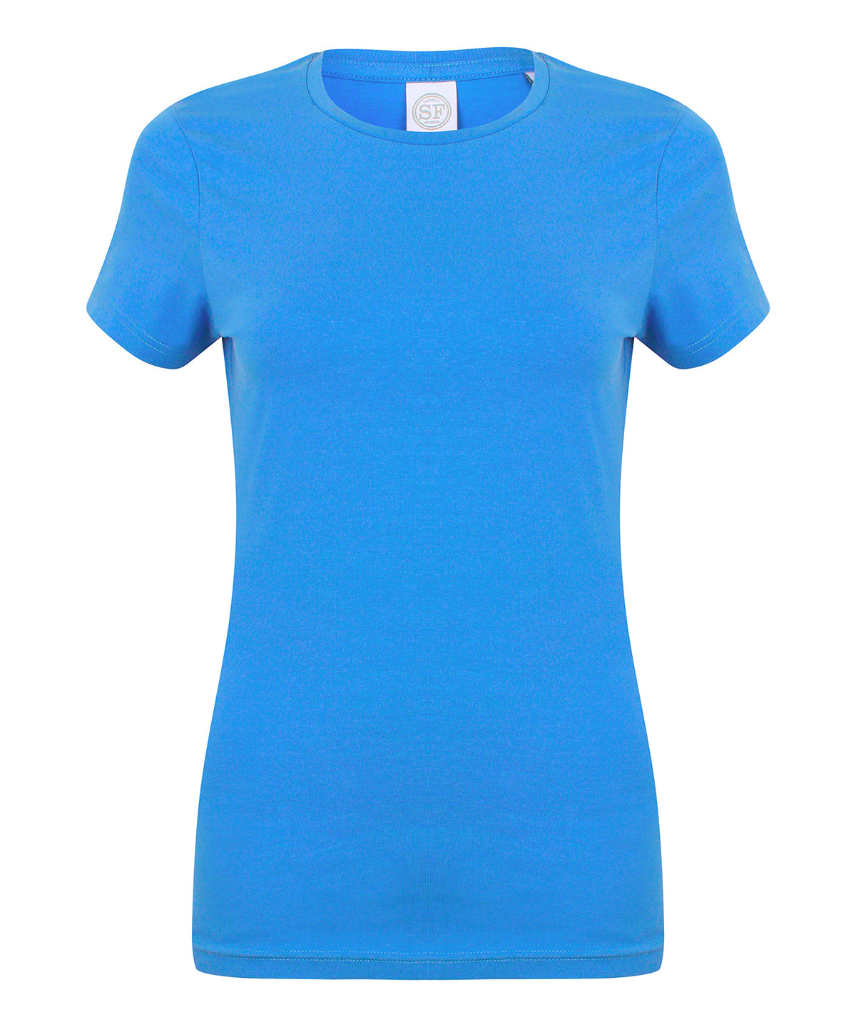 Heather Blue - Feel good women's stretch t-shirt - GarmentEmbroidery