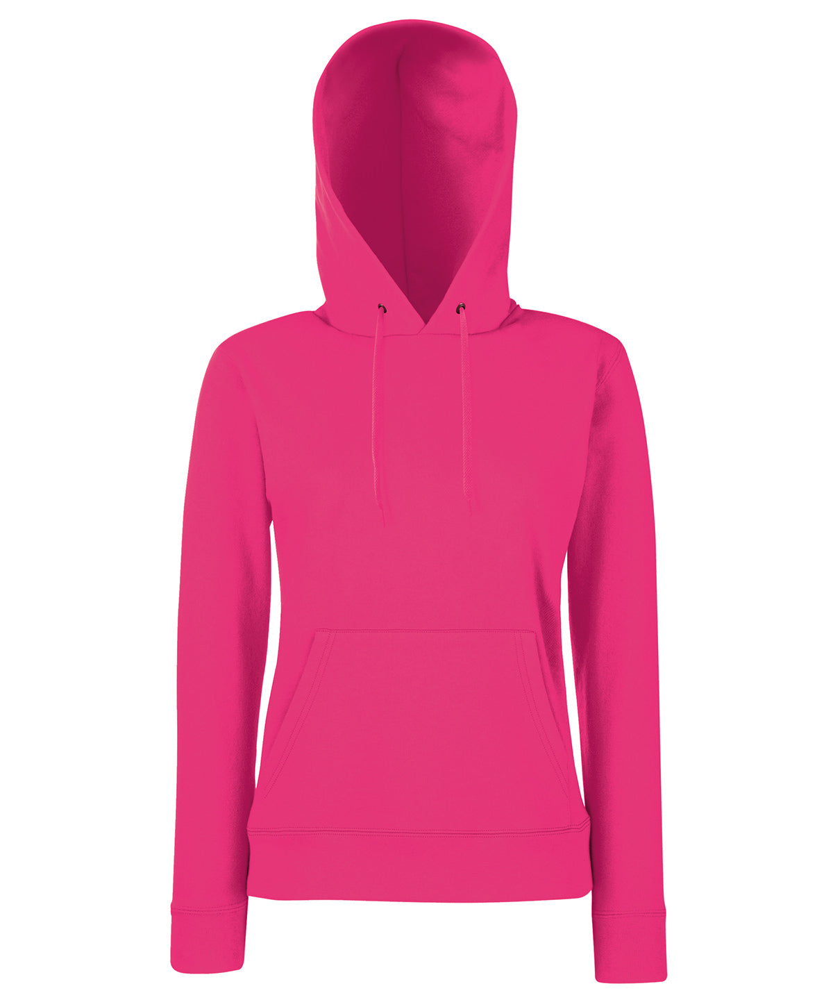 Fuchsia - Women's Classic 80/20 hooded sweatshirt - GarmentEmbroidery