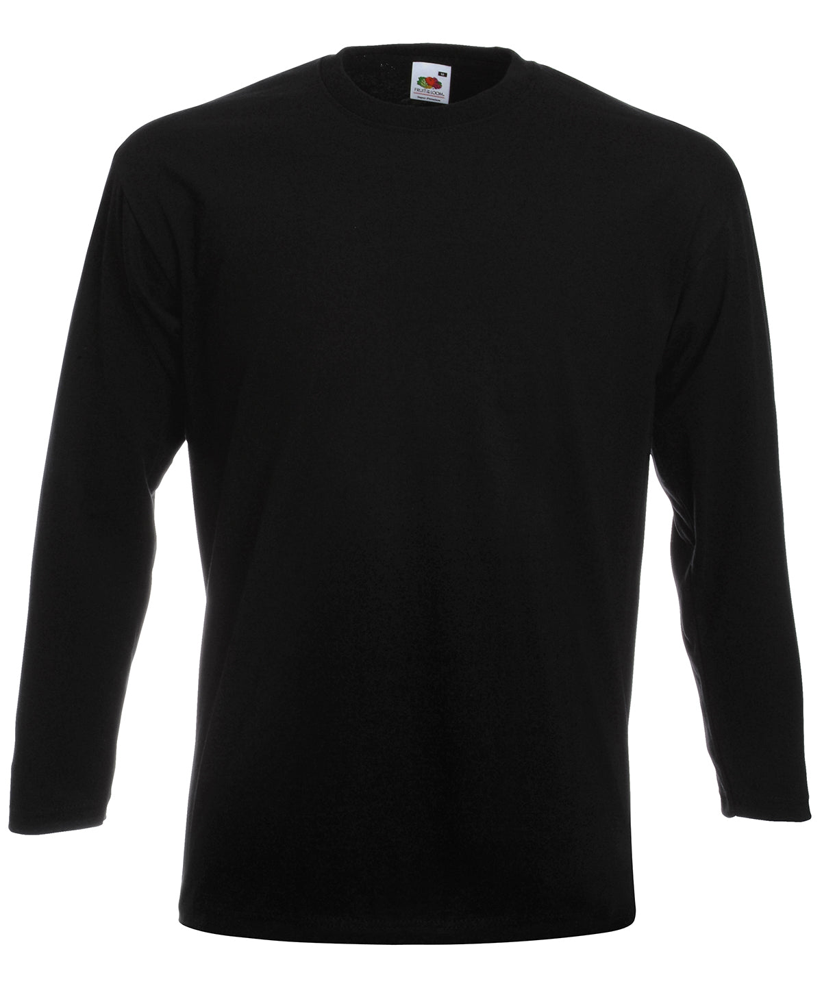 Black - Super premium long sleeve T - GarmentEmbroidery
