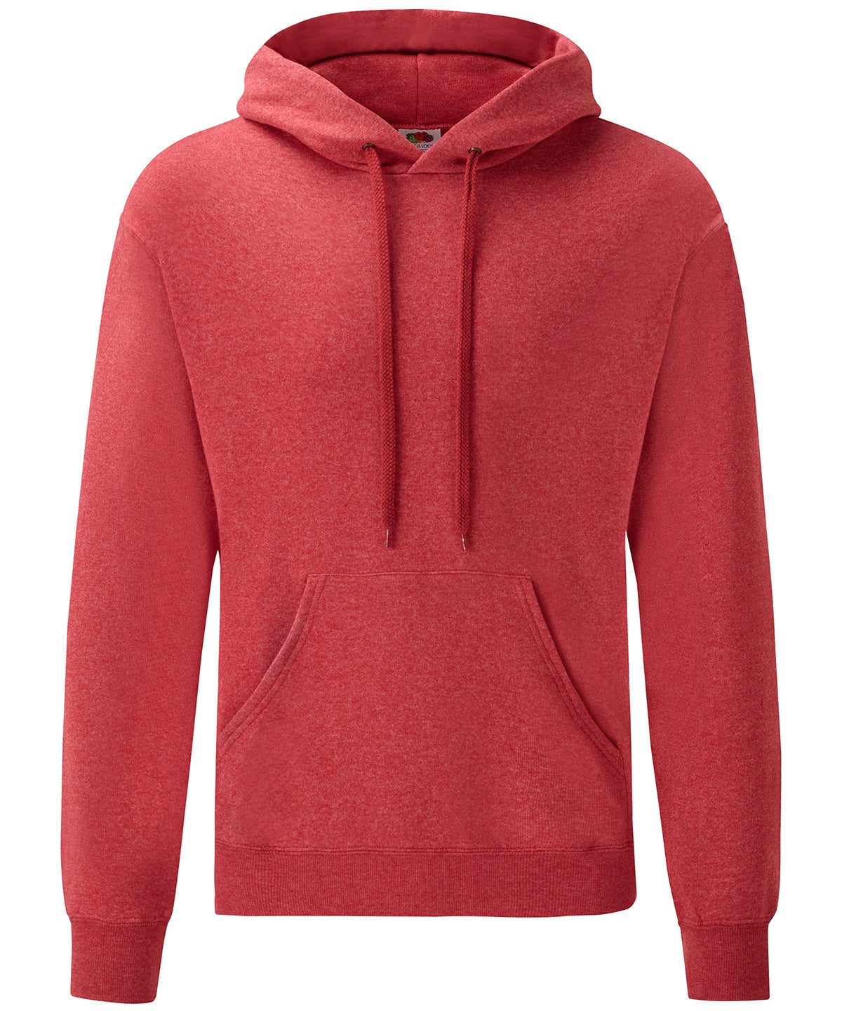 Heather Red - Classic 80/20 hooded sweatshirt - GarmentEmbroidery