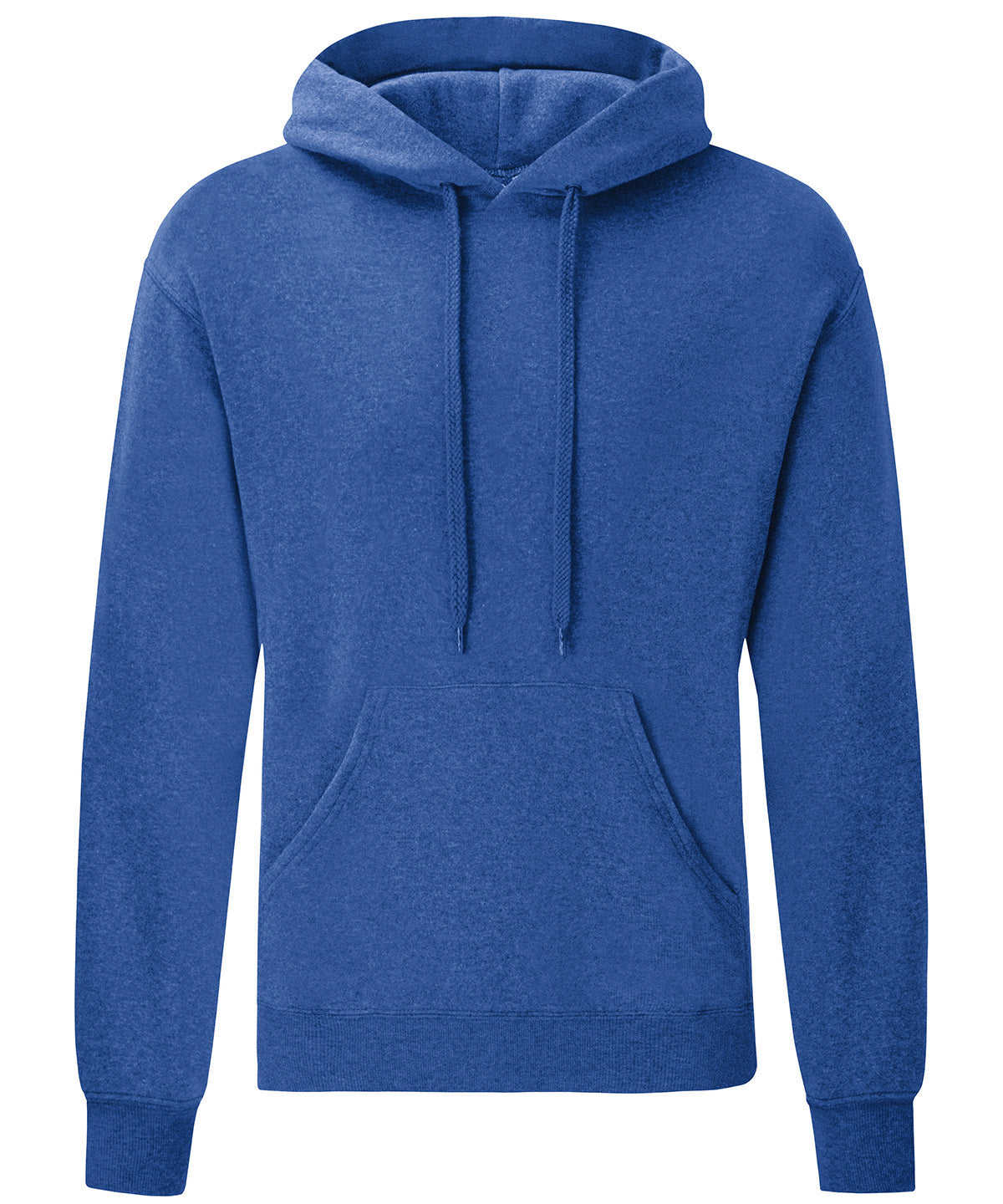 Heather Royal - Classic 80/20 hooded sweatshirt - GarmentEmbroidery