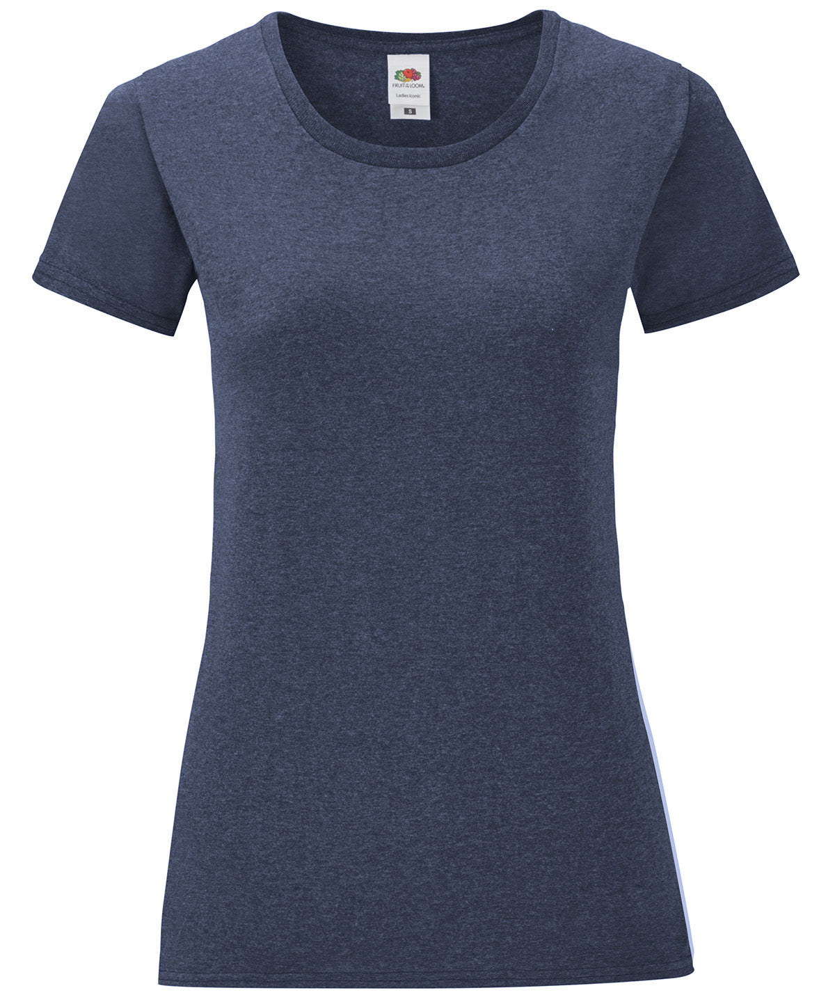Heather Navy - Women's iconic T - GarmentEmbroidery