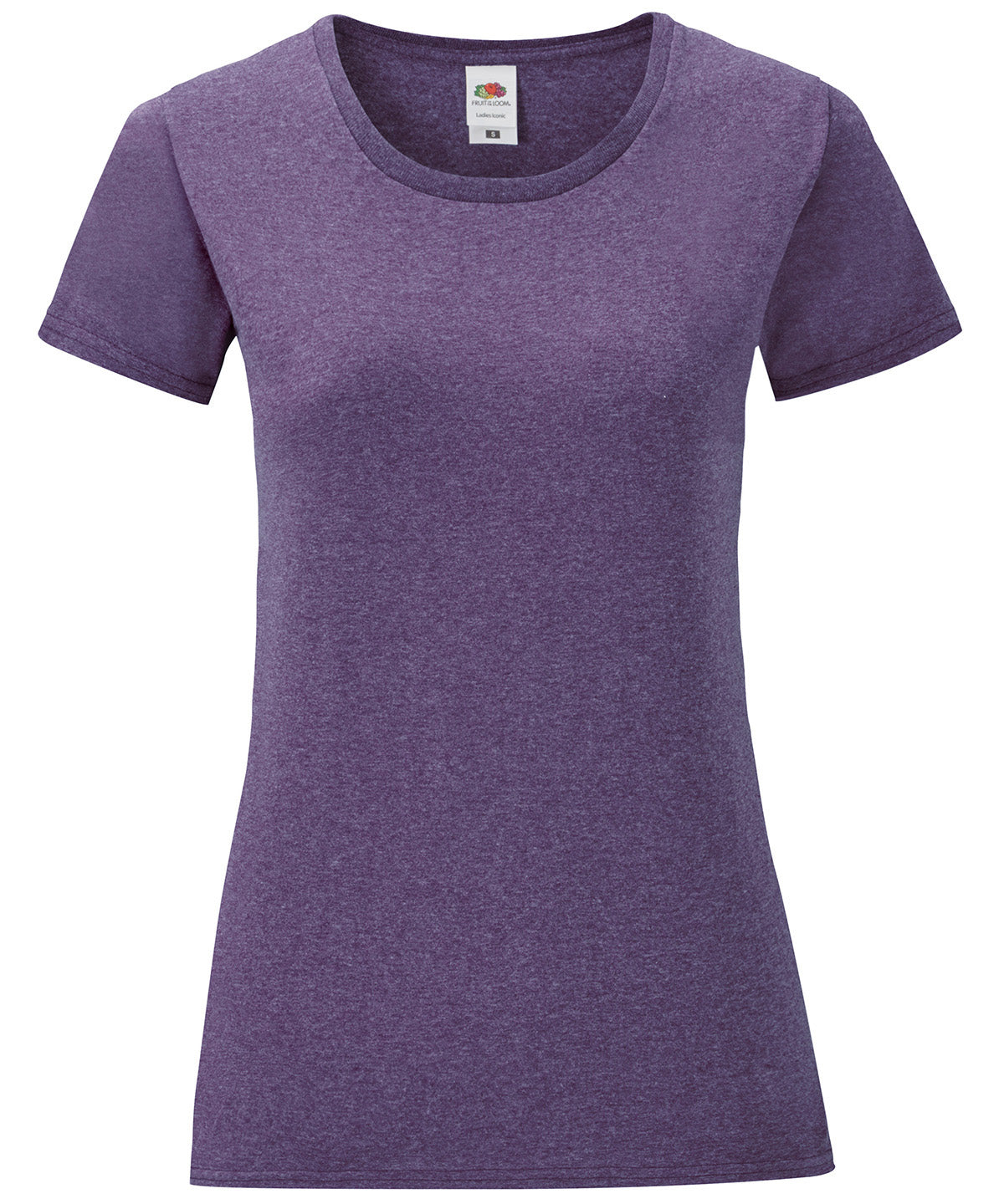 Heather Purple - Women's iconic T - GarmentEmbroidery