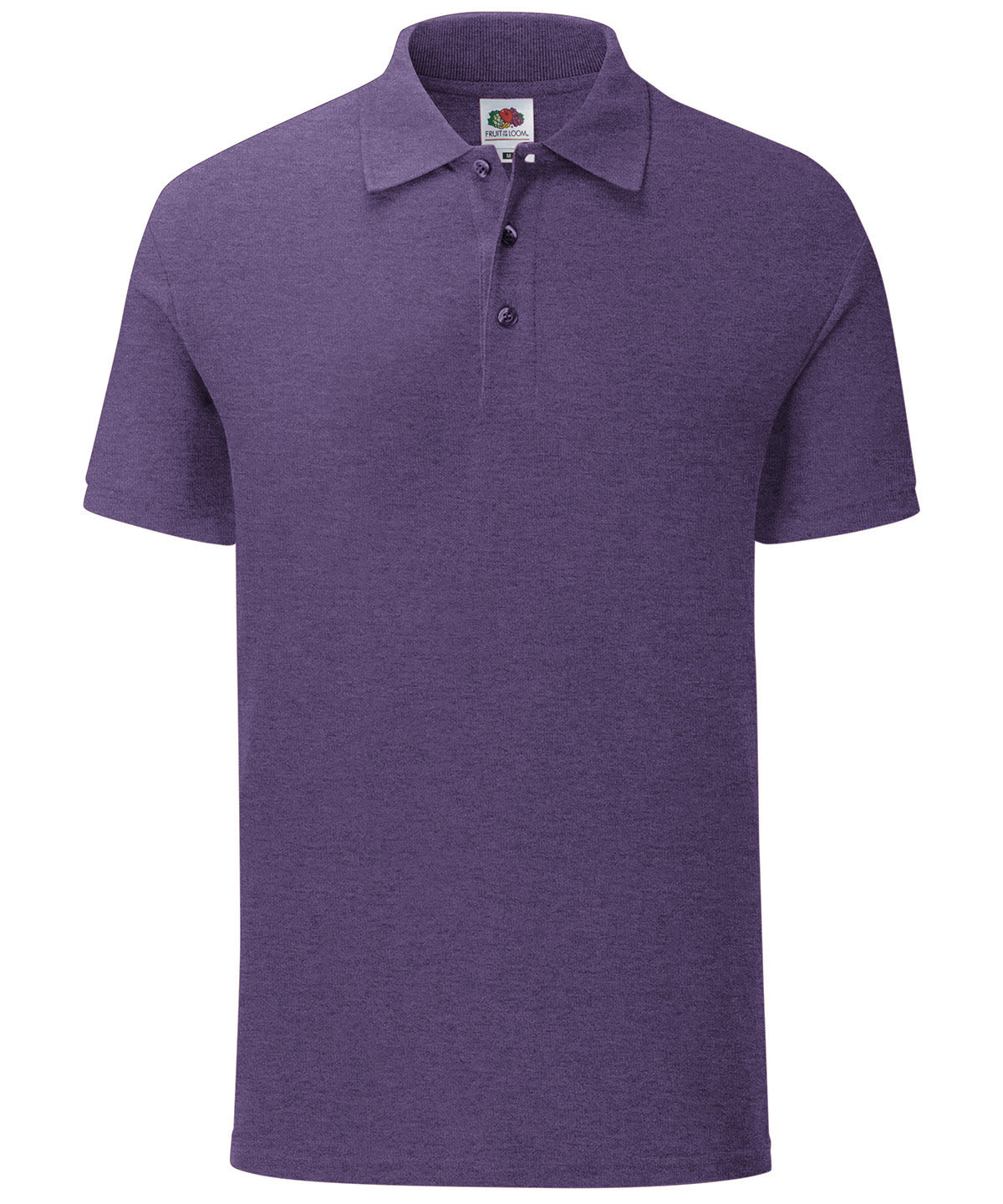 Heather Purple - Iconic polo - GarmentEmbroidery