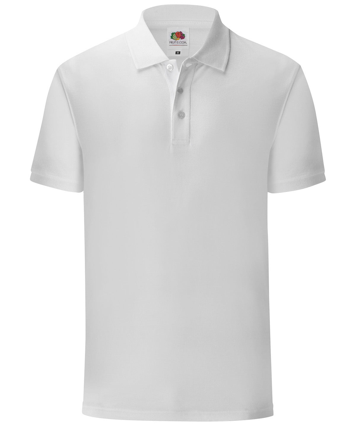White - Iconic polo - GarmentEmbroidery
