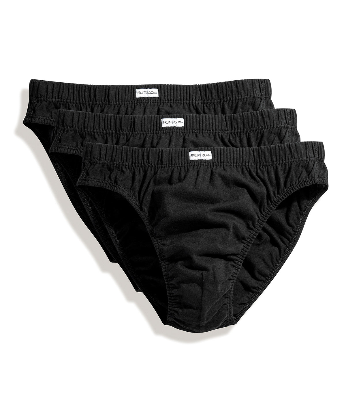 Black - Classic slip 3-pack - GarmentEmbroidery