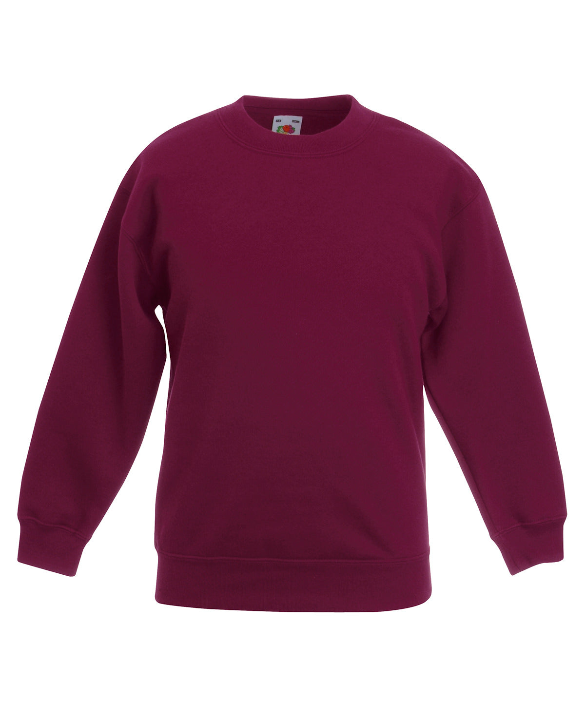 Burgundy - Kids premium set-in sweatshirt - GarmentEmbroidery