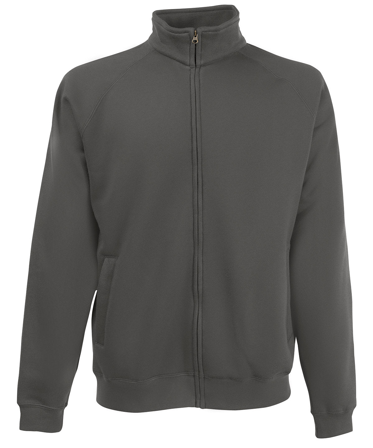Light Graphite - Premium 70/30 sweatshirt jacket - GarmentEmbroidery