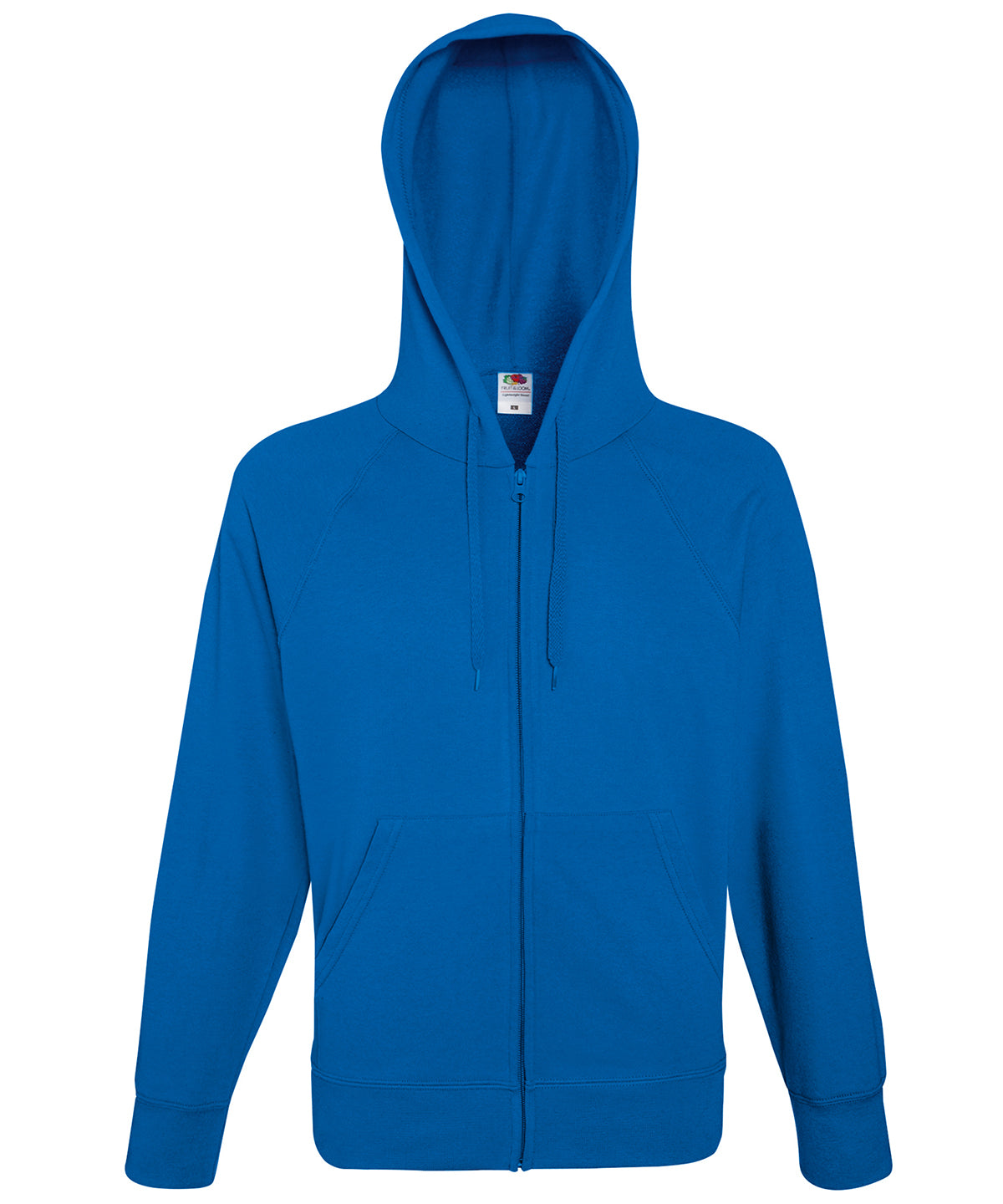 Royal Blue - Lightweight hooded sweatshirt jacket - GarmentEmbroidery