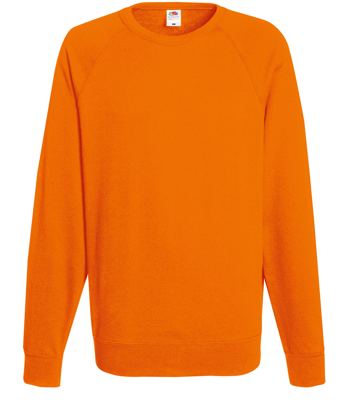 Orange - Lightweight raglan sweatshirt - GarmentEmbroidery