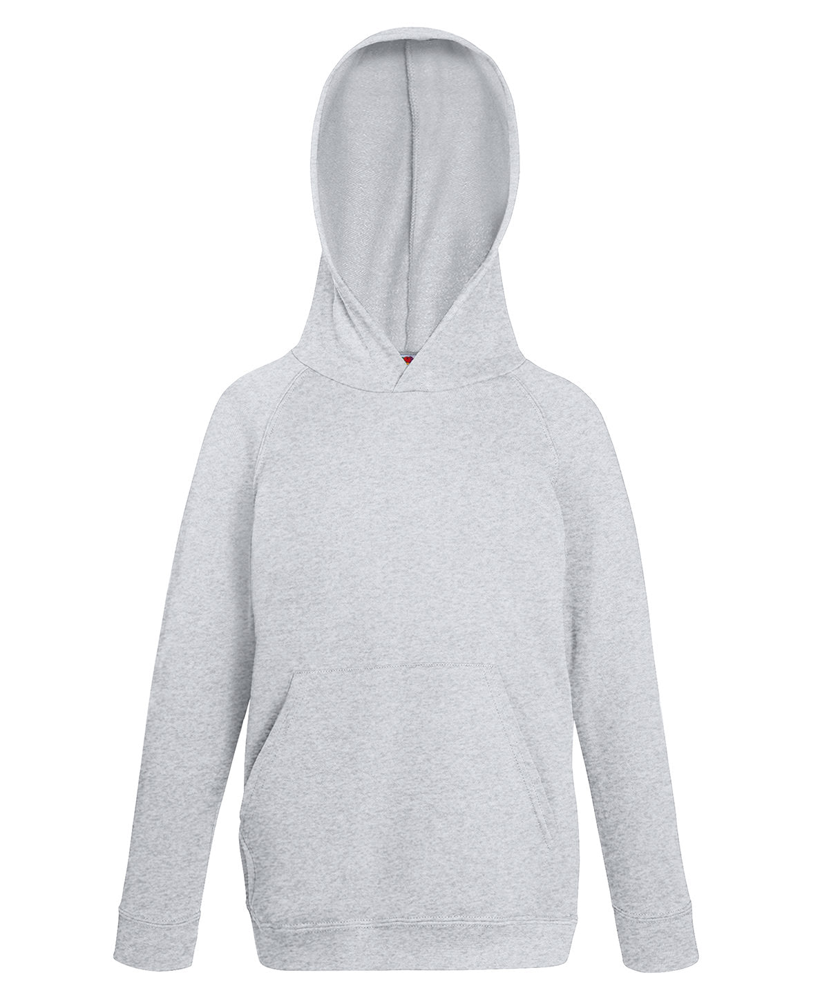 Heather Grey - Kids lightweight hooded sweatshirt - GarmentEmbroidery