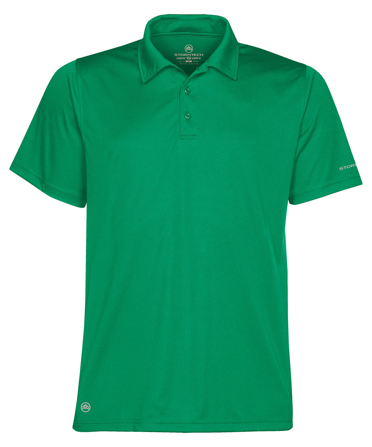Kelly Green - Sports performance polo - GarmentEmbroidery