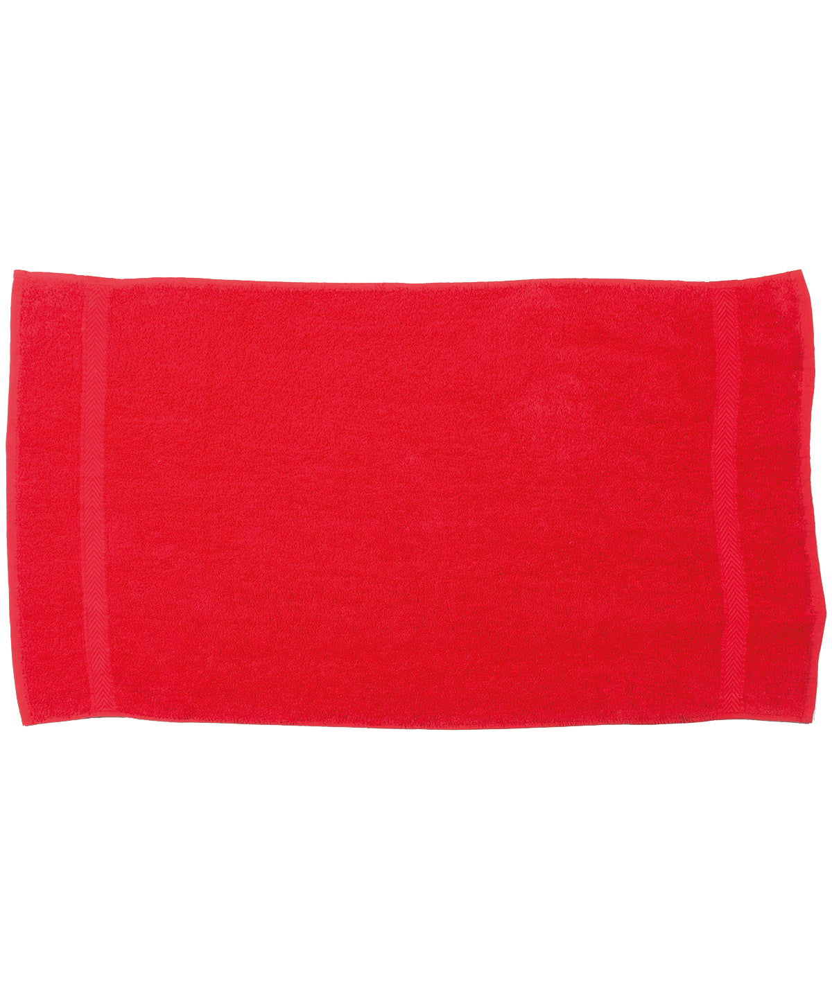 Red - Luxury range hand towel - GarmentEmbroidery