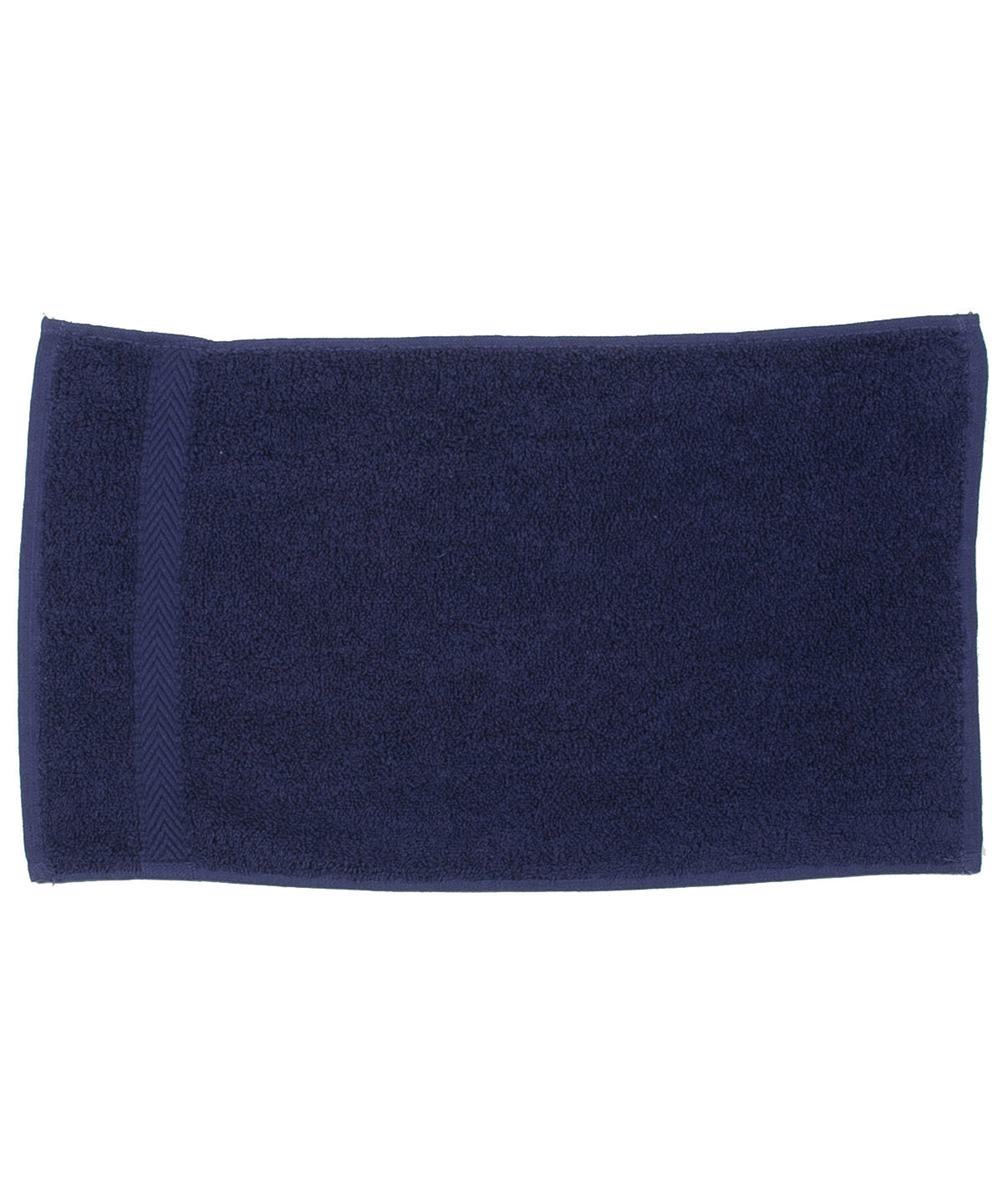 Navy - Luxury range guest towel - GarmentEmbroidery