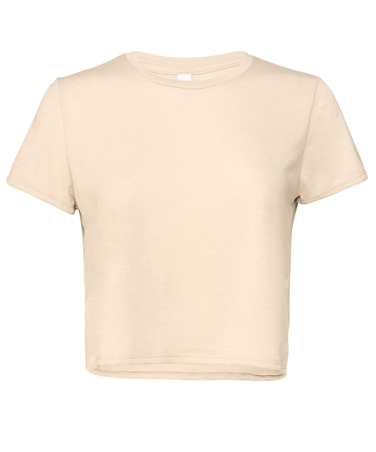 Heather Dust - Women's flowy cropped tee - GarmentEmbroidery