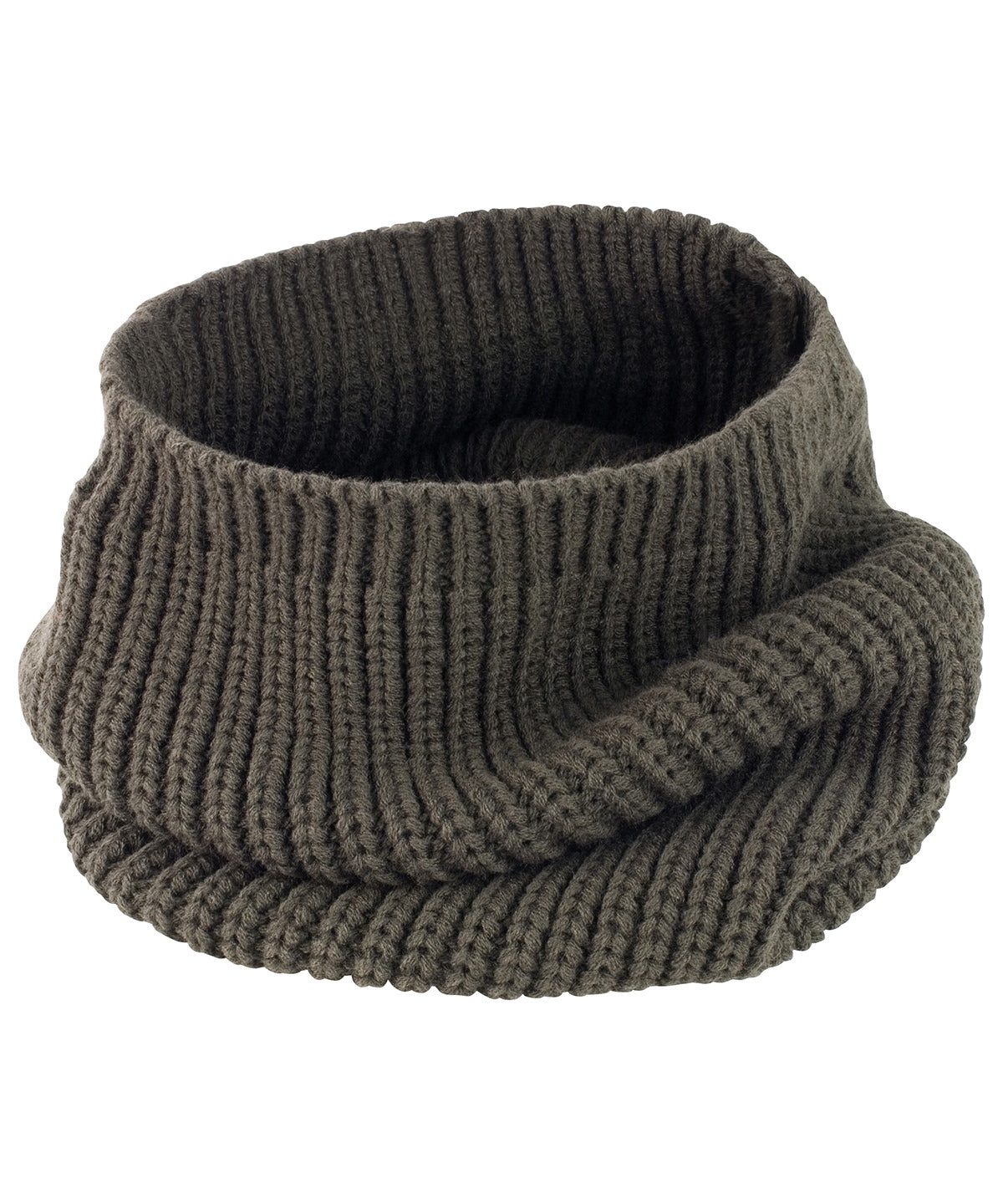 Olive - Whistler snood hood - GarmentEmbroidery