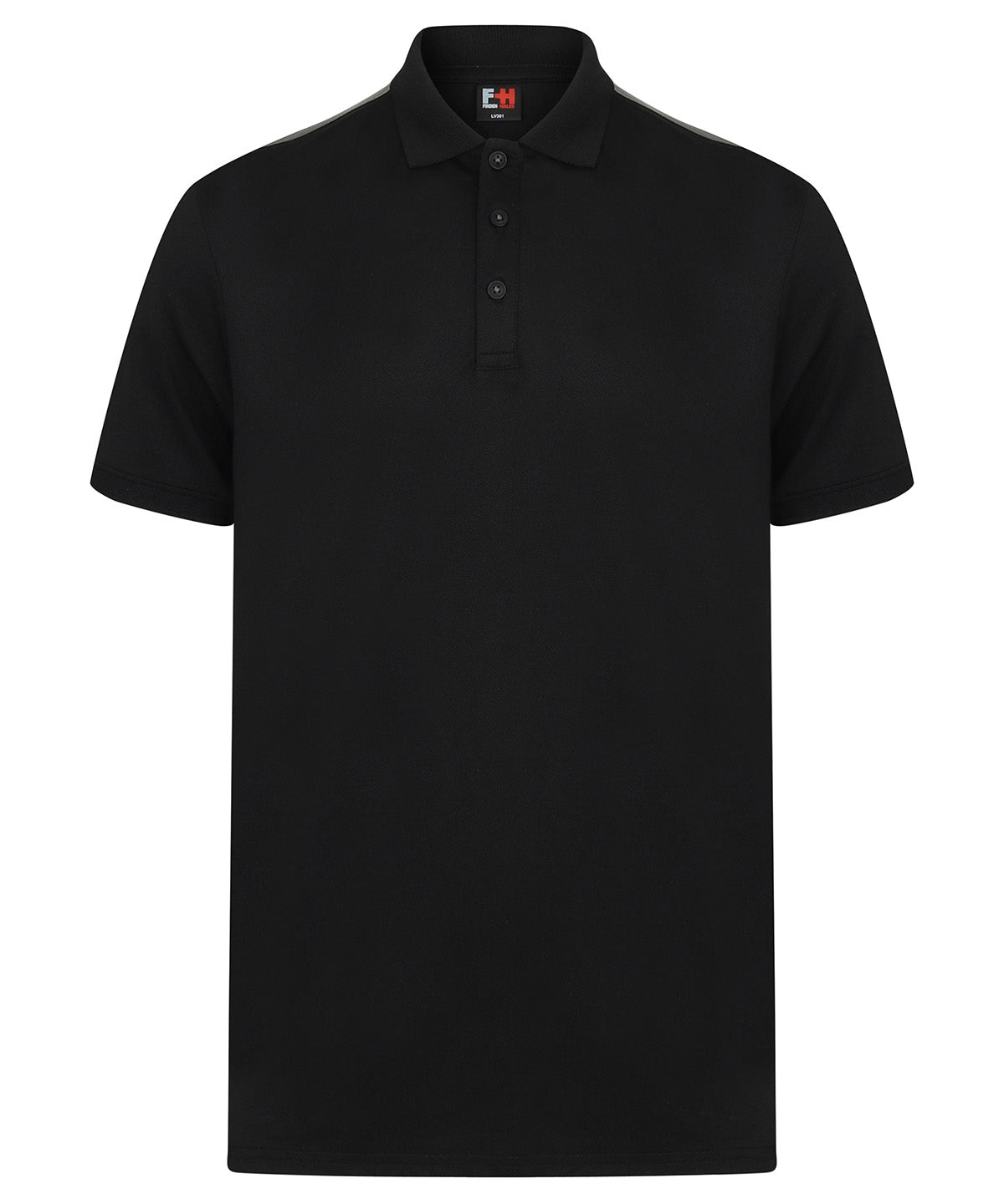 Contrast panel polo 