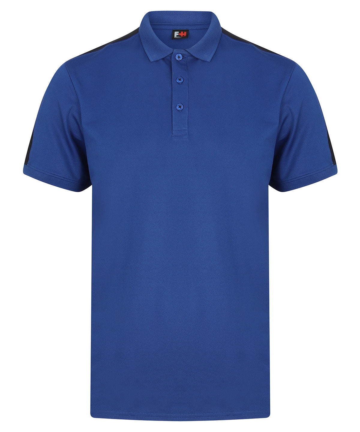 Contrast panel polo 