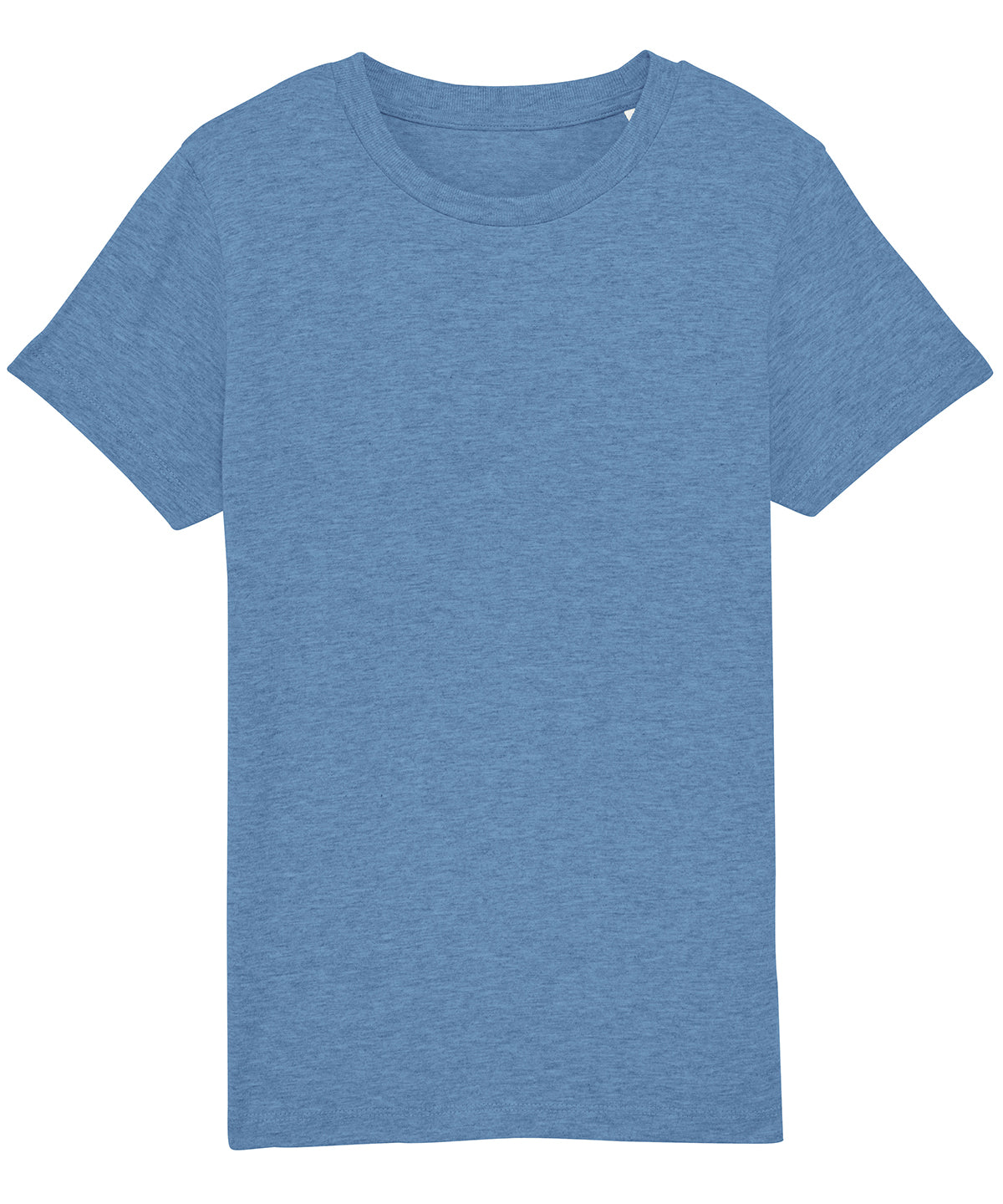Mid Heather Blue - Kids mini Creator iconic t-shirt (STTK909) - GarmentEmbroidery