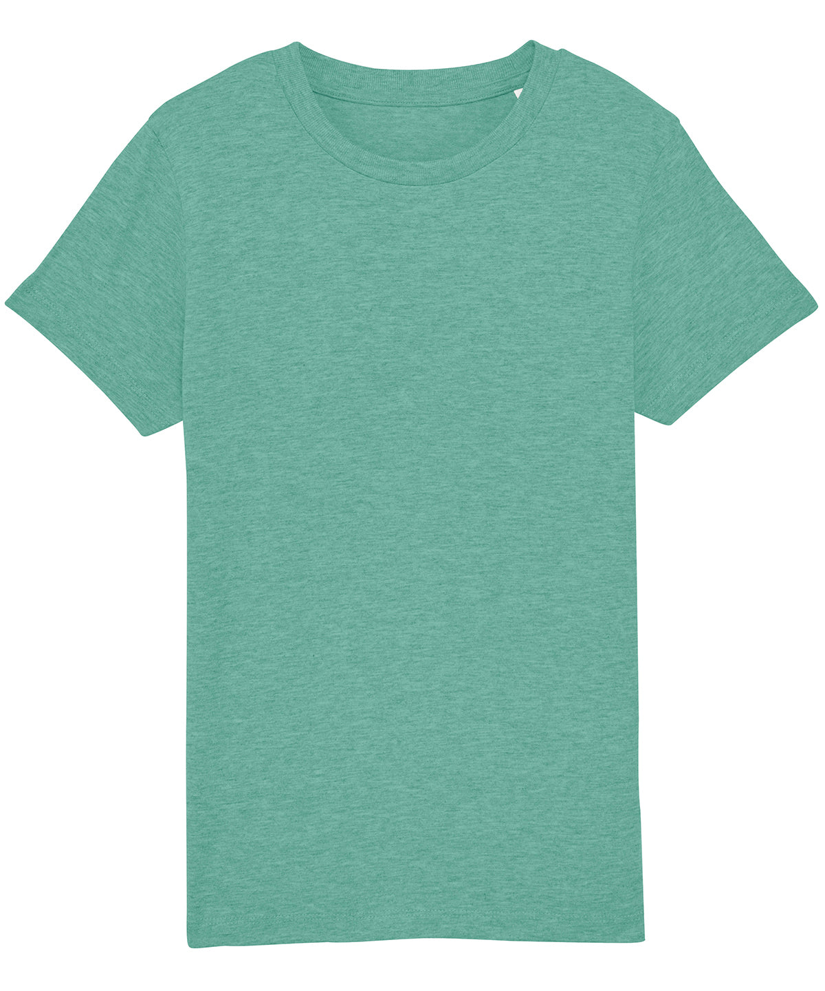 Mid Heather Green - Kids mini Creator iconic t-shirt (STTK909) - GarmentEmbroidery