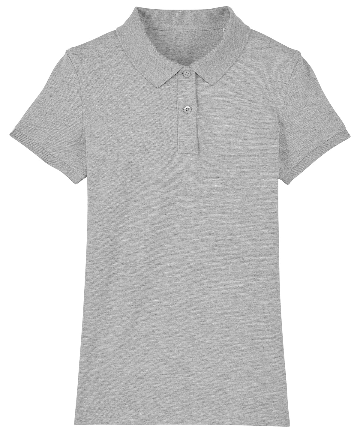 Heather Grey* - Women's Stella Devoter polo (STPW034) - GarmentEmbroidery