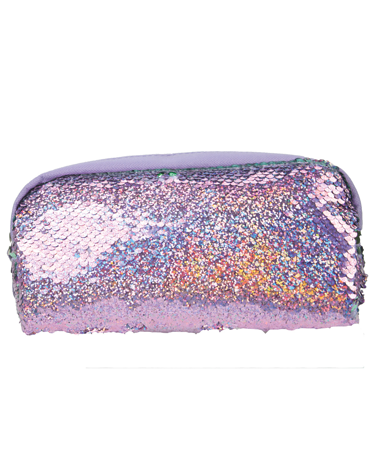 Reversible sequin pencil case