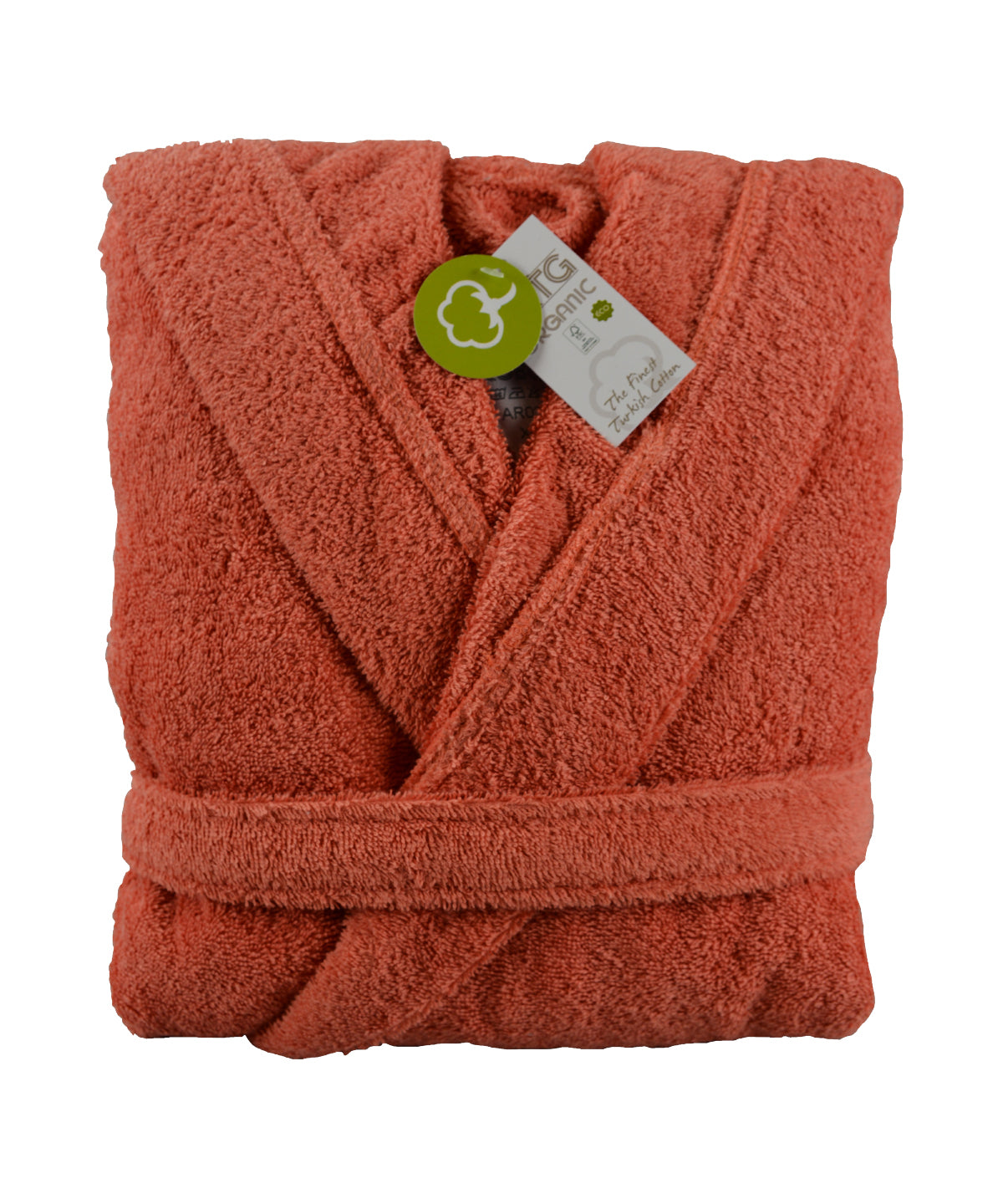 Rose - ARTG® organic bathrobe with hood - GarmentEmbroidery
