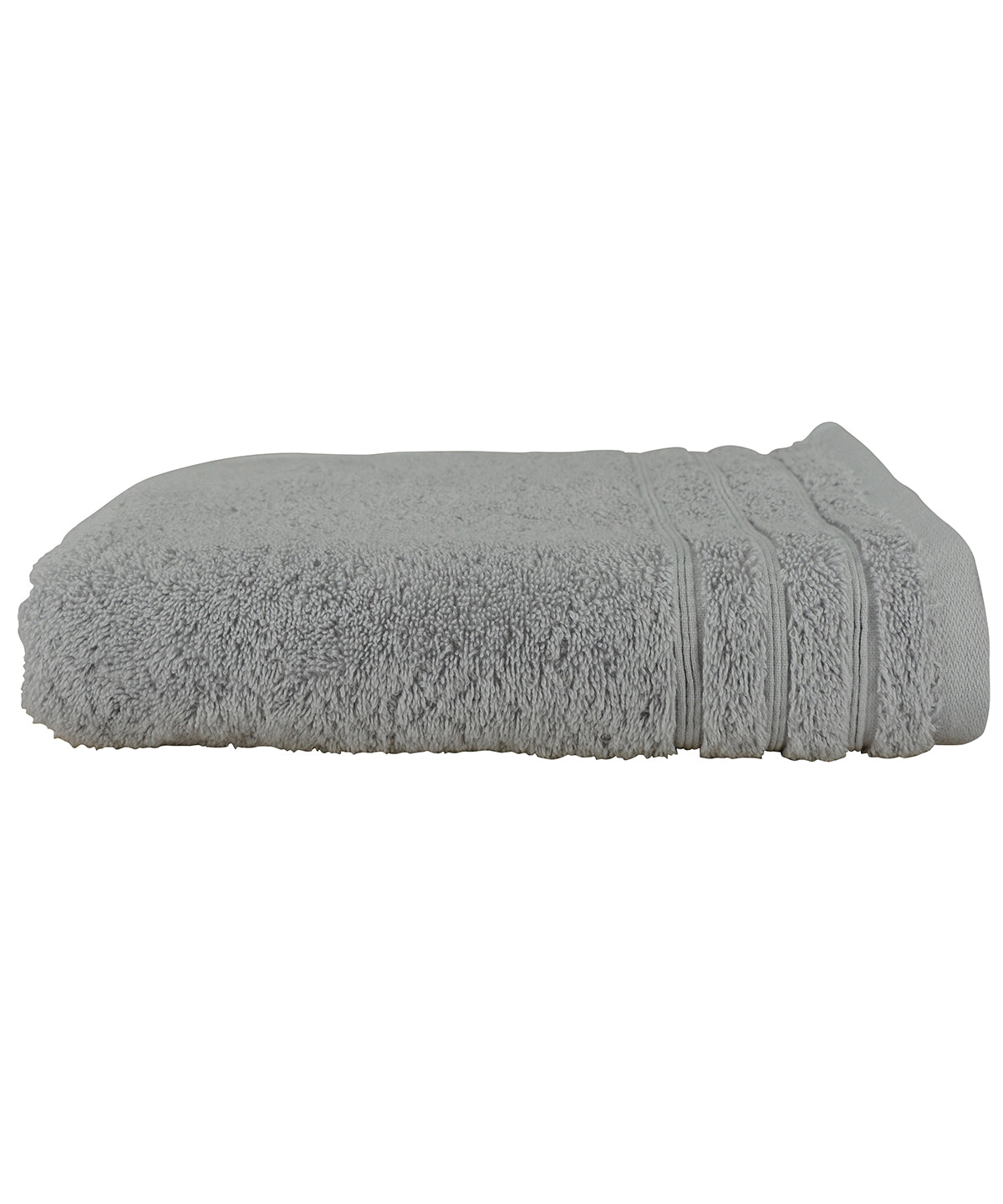 Grey - ARTG® organic hand towel - GarmentEmbroidery