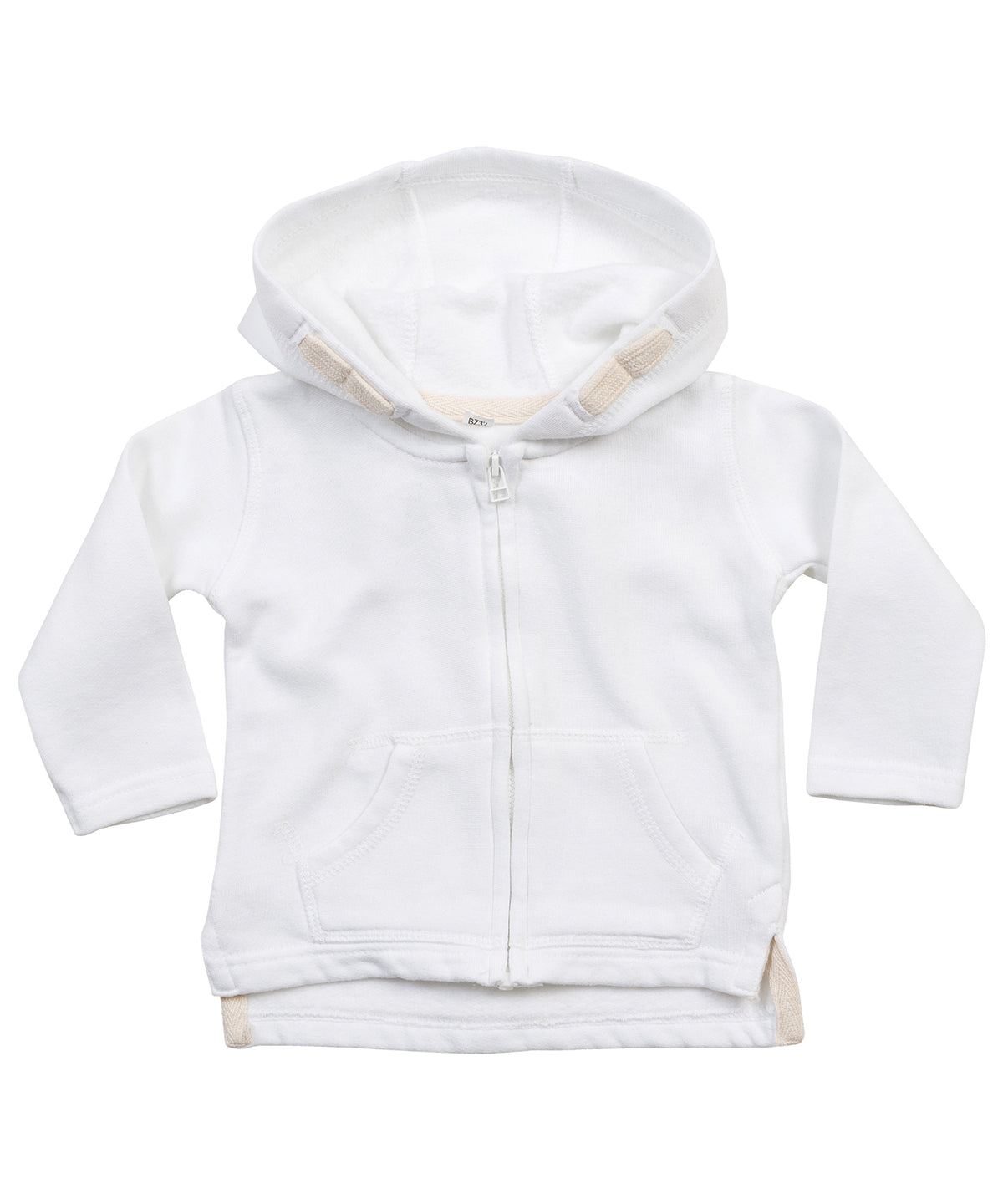 White - Baby hoodie - GarmentEmbroidery