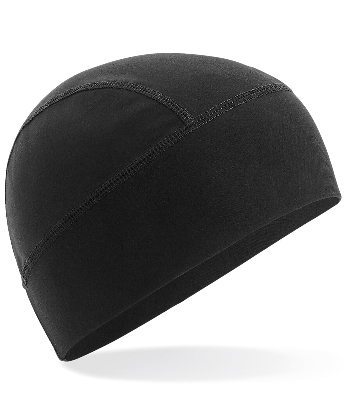 Black - Softshell sports tech beanie - GarmentEmbroidery