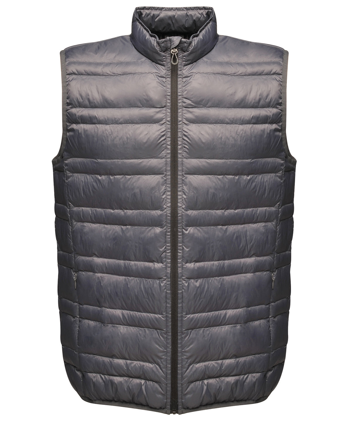 Seal Grey/Black - Firedown down-touch bodywarmer - GarmentEmbroidery