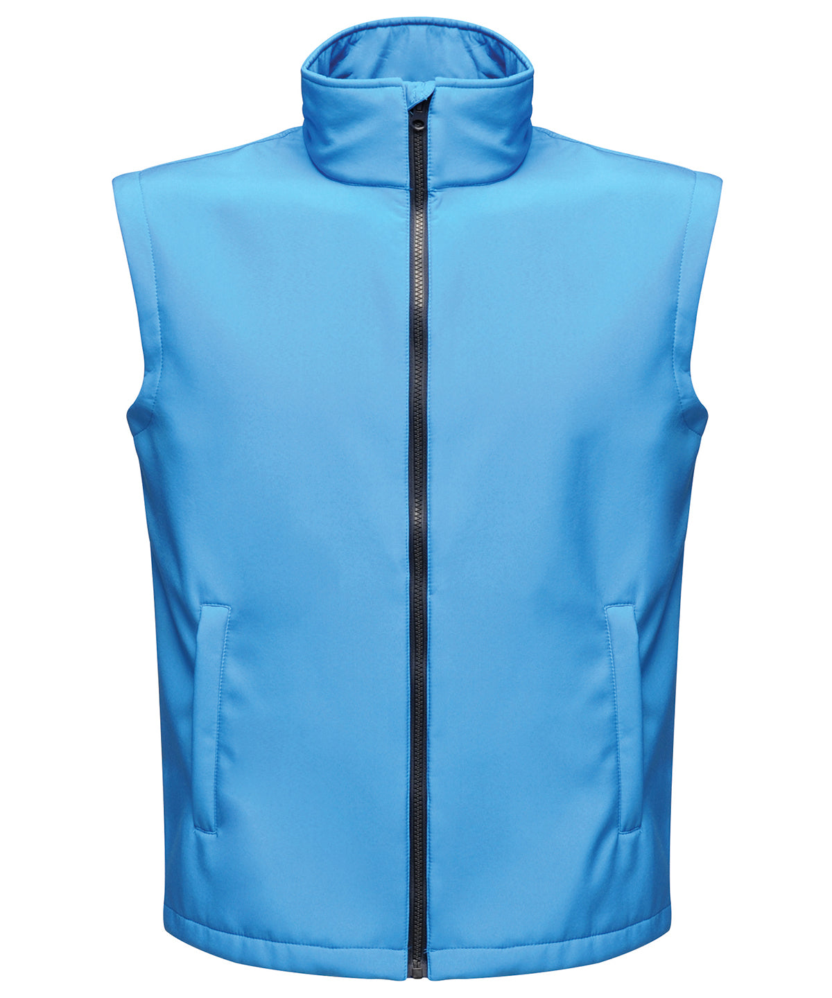 French Blue/Navy - Ablaze printable softshell bodywarmer - GarmentEmbroidery